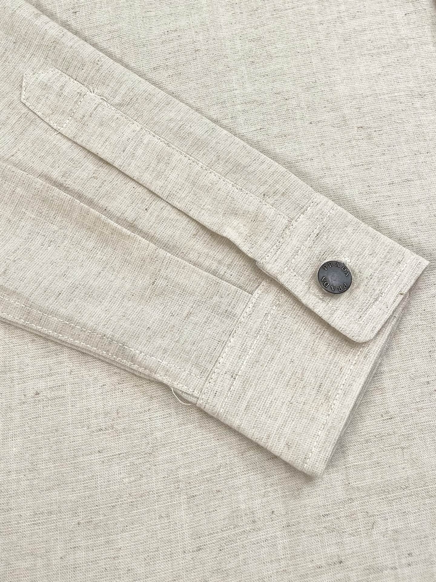 프라다 샴브레이 셔츠