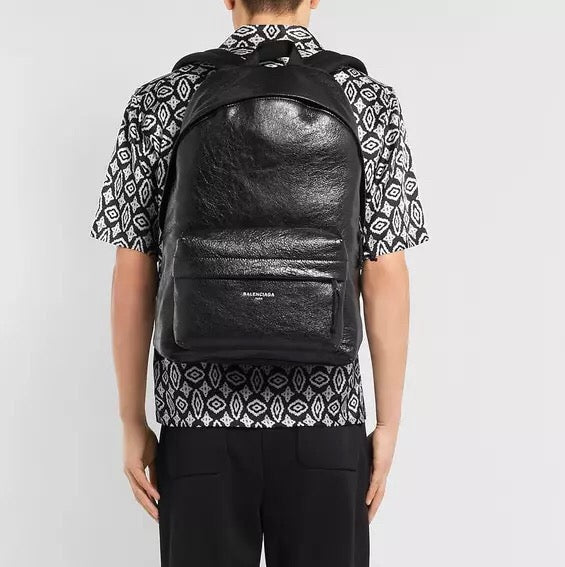 발렌시아가 익스플로러 백팩 블랙