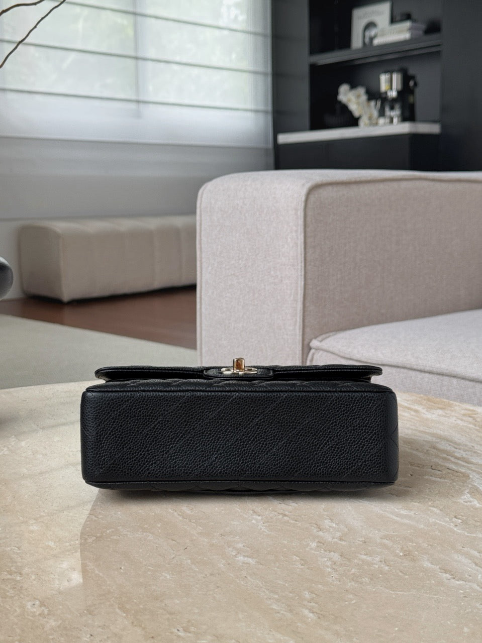 샤넬 클래식 플랩백 스몰 캐비어