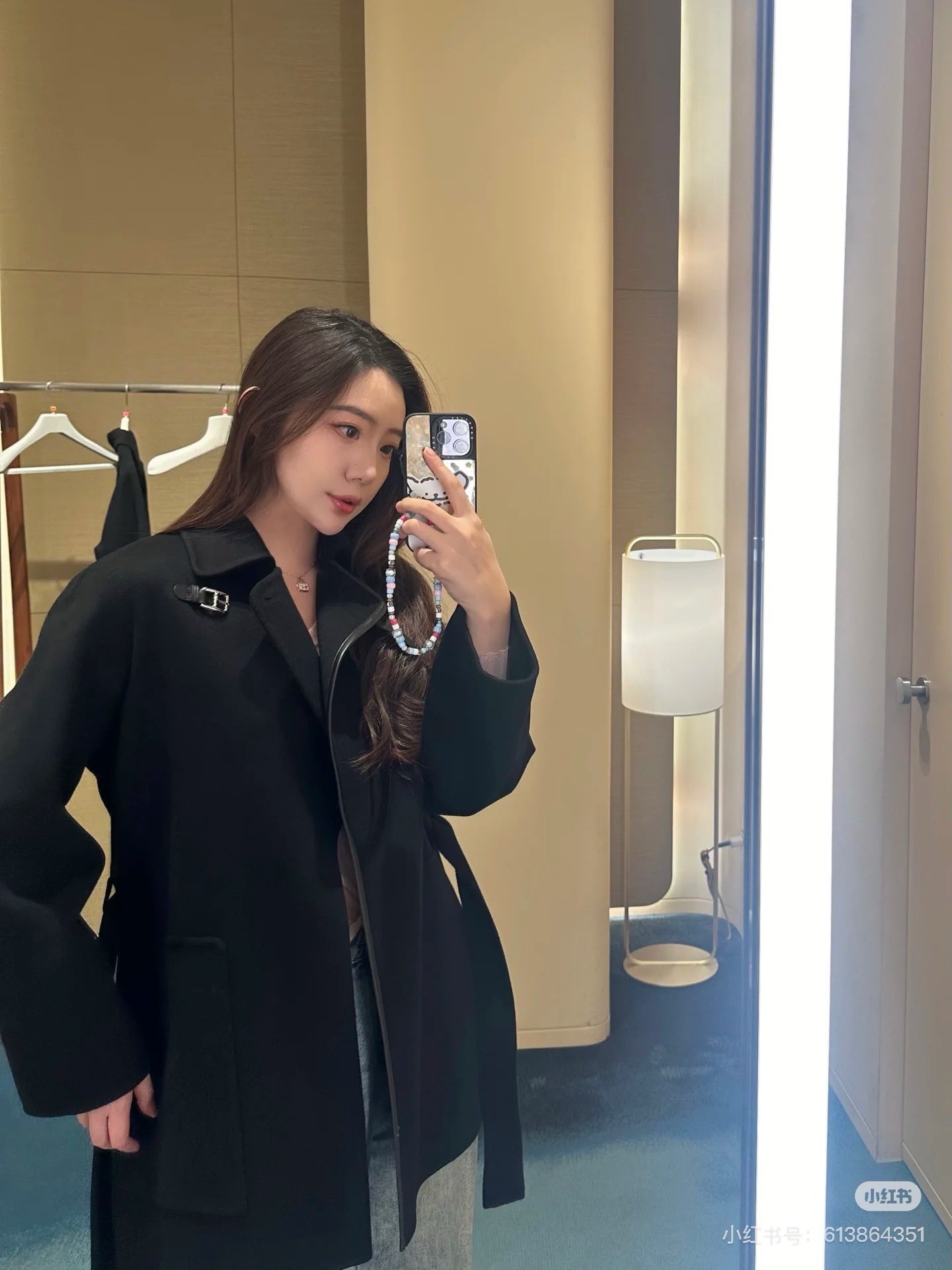 에르메스 캐시미어 코트