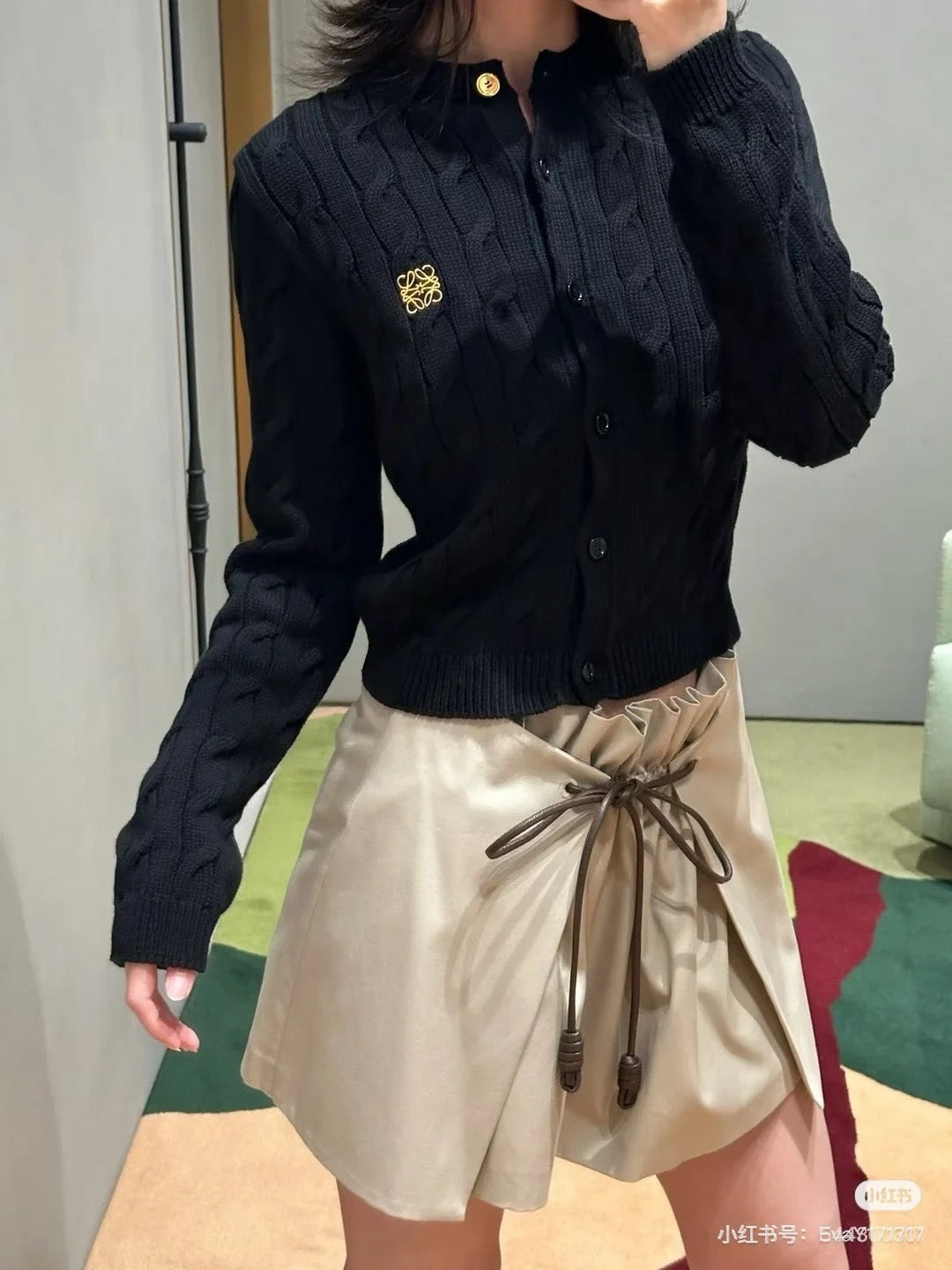 로에베 코튼 가디건