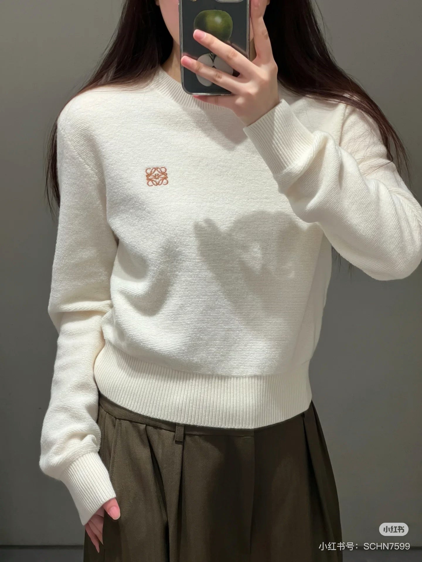 로에베 메리노 울 스웨터