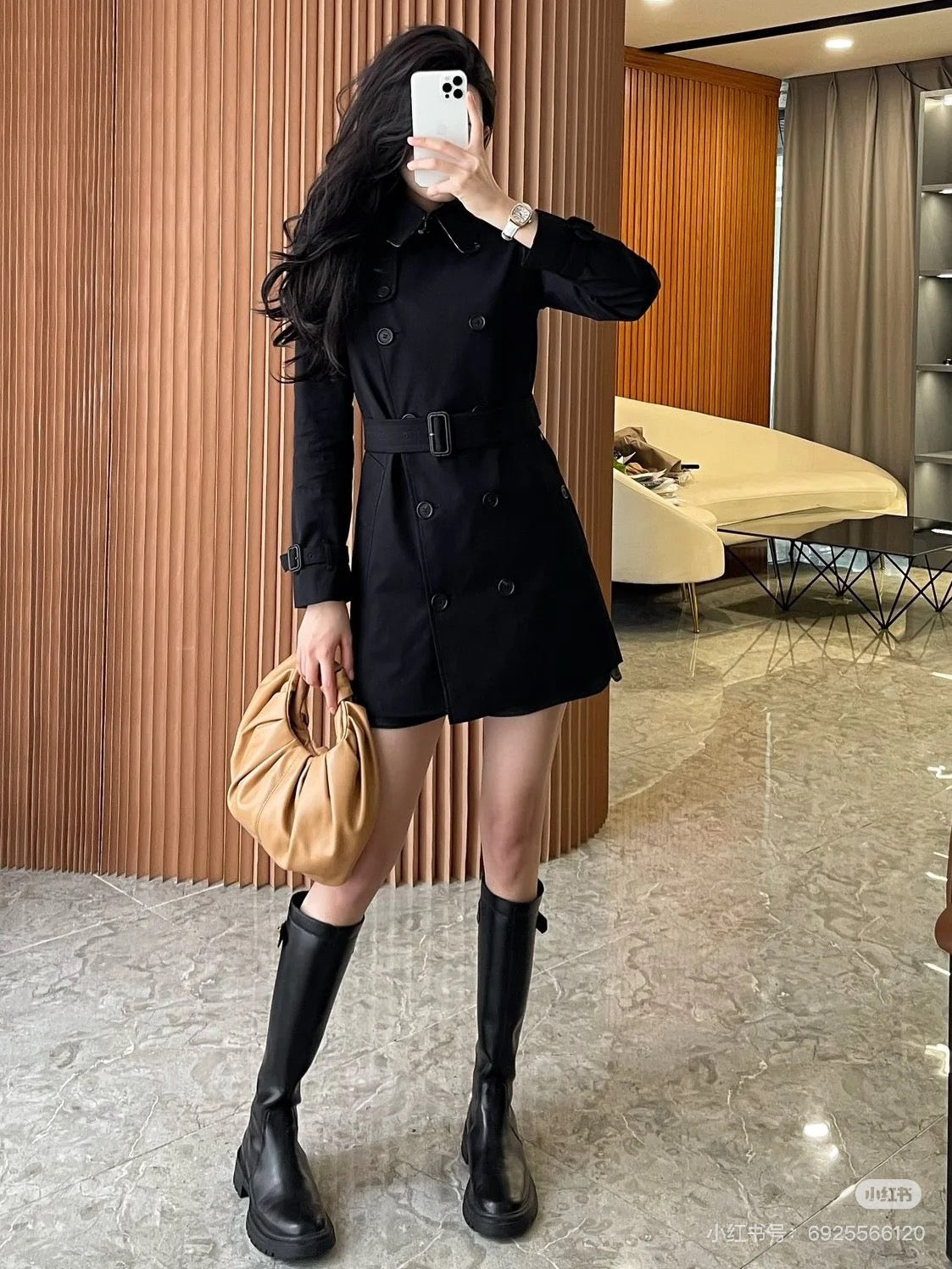 버버리 쇼트 켄징턴 헤리티지 트렌치코트