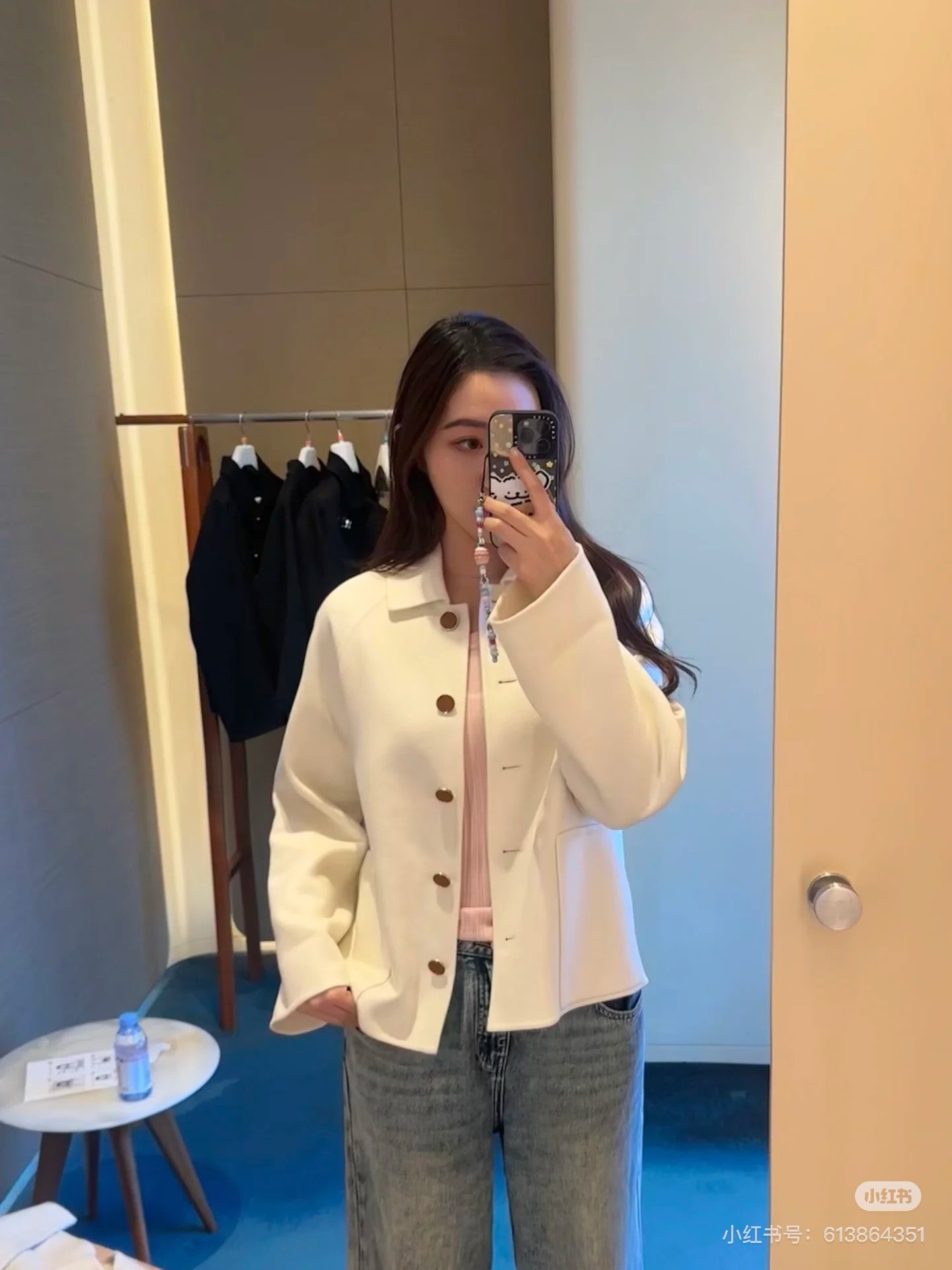 에르메스 캐시미어 자켓