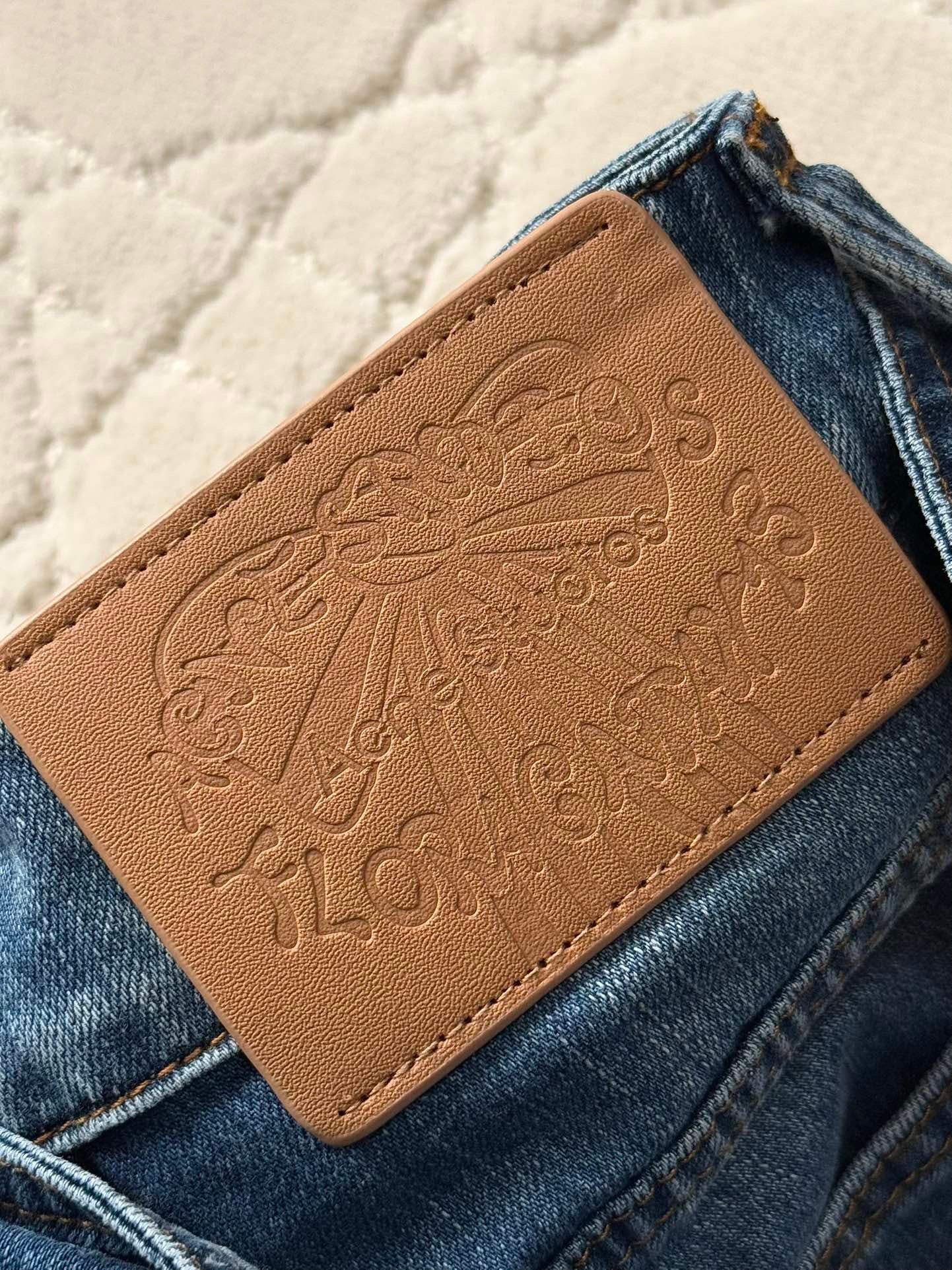 아크네 스튜디오 벨트 데님 팬츠