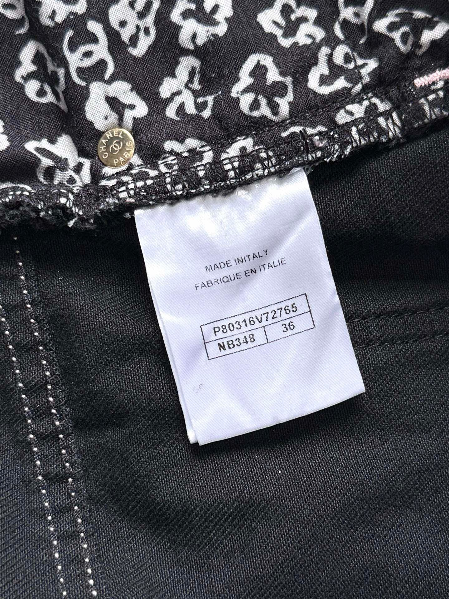샤넬 워싱 데님 진