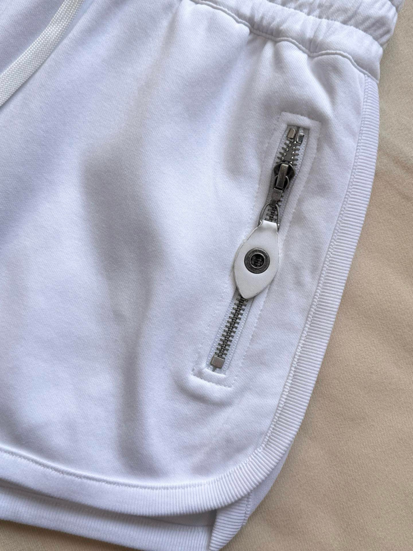 루이비통 가죽 트리밍 조깅 셋업