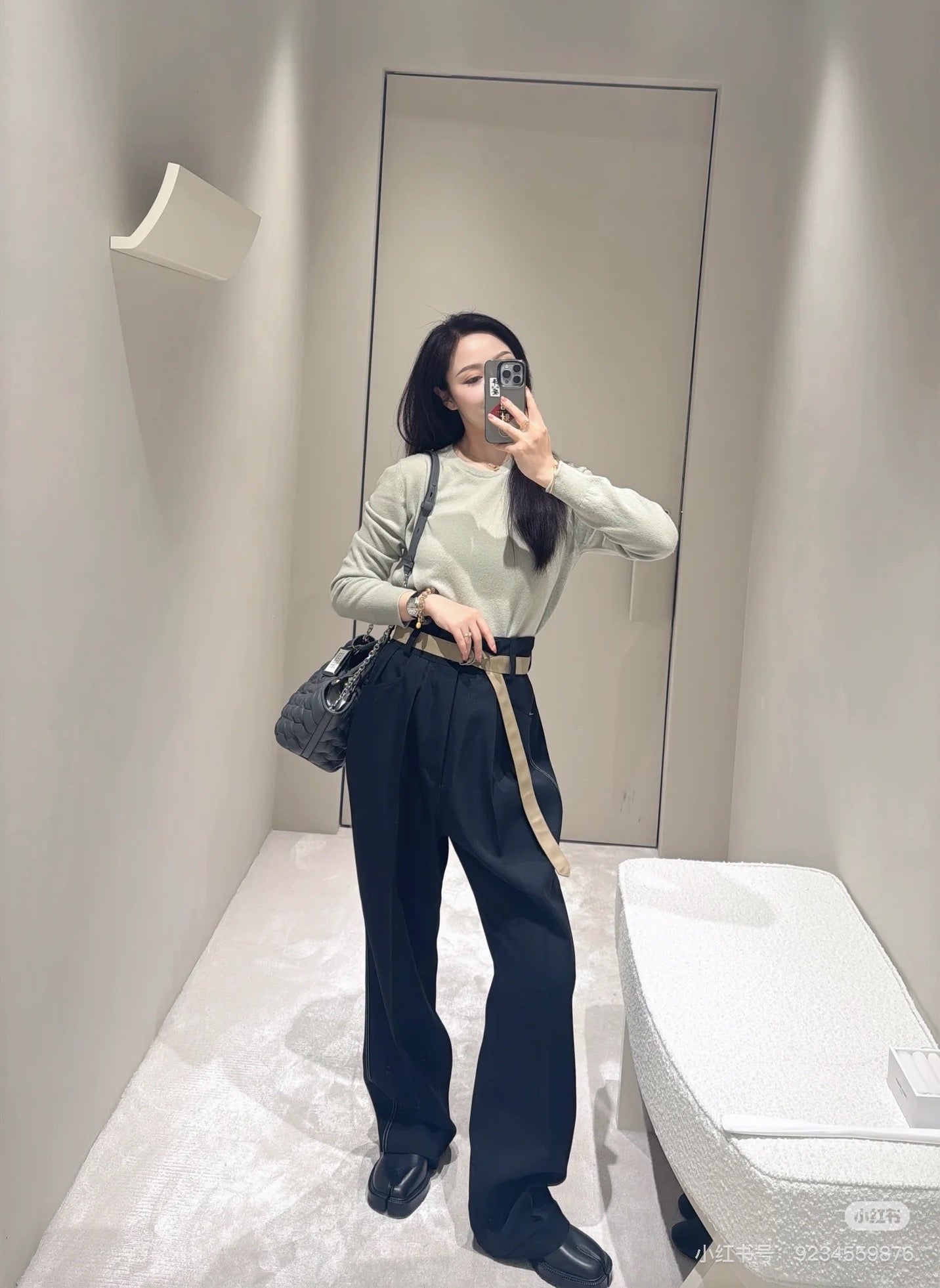 메종 마르지엘라 울 팬츠