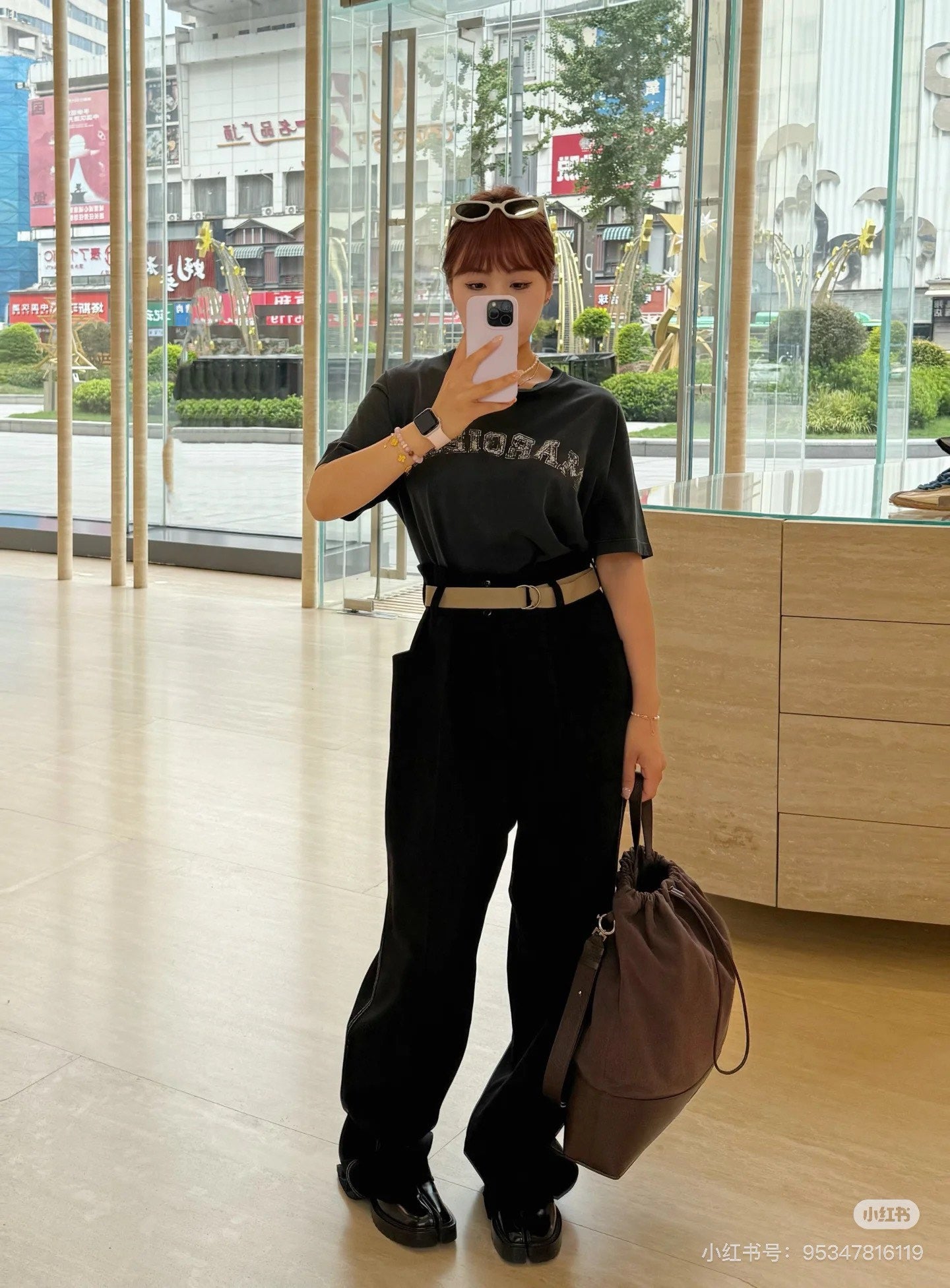 메종 마르지엘라 울 팬츠