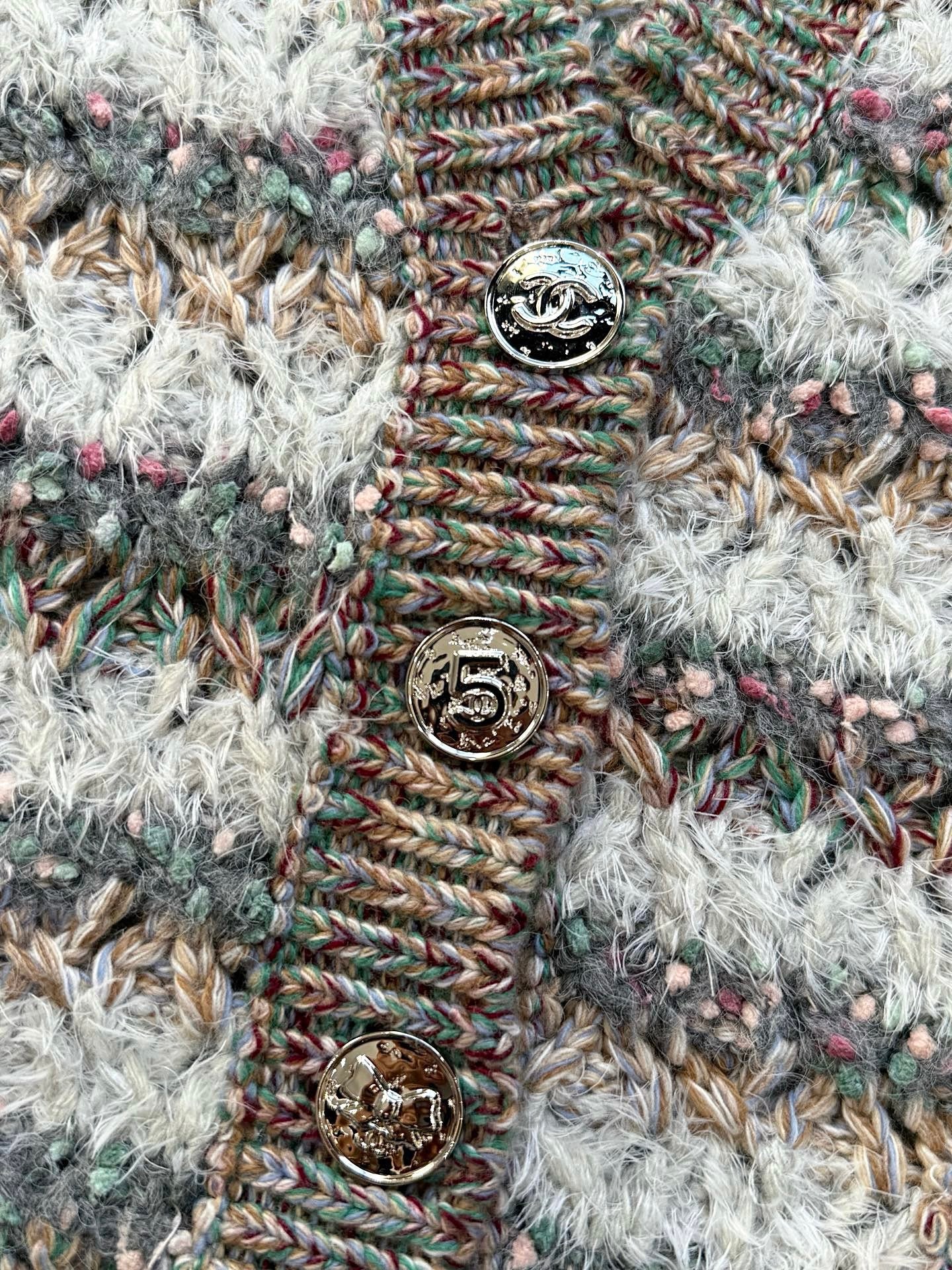 샤넬 울 캐시미어 셋업