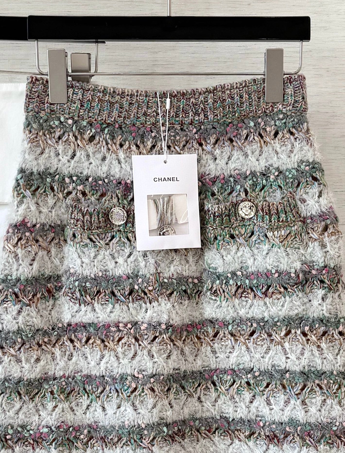 샤넬 울 캐시미어 셋업