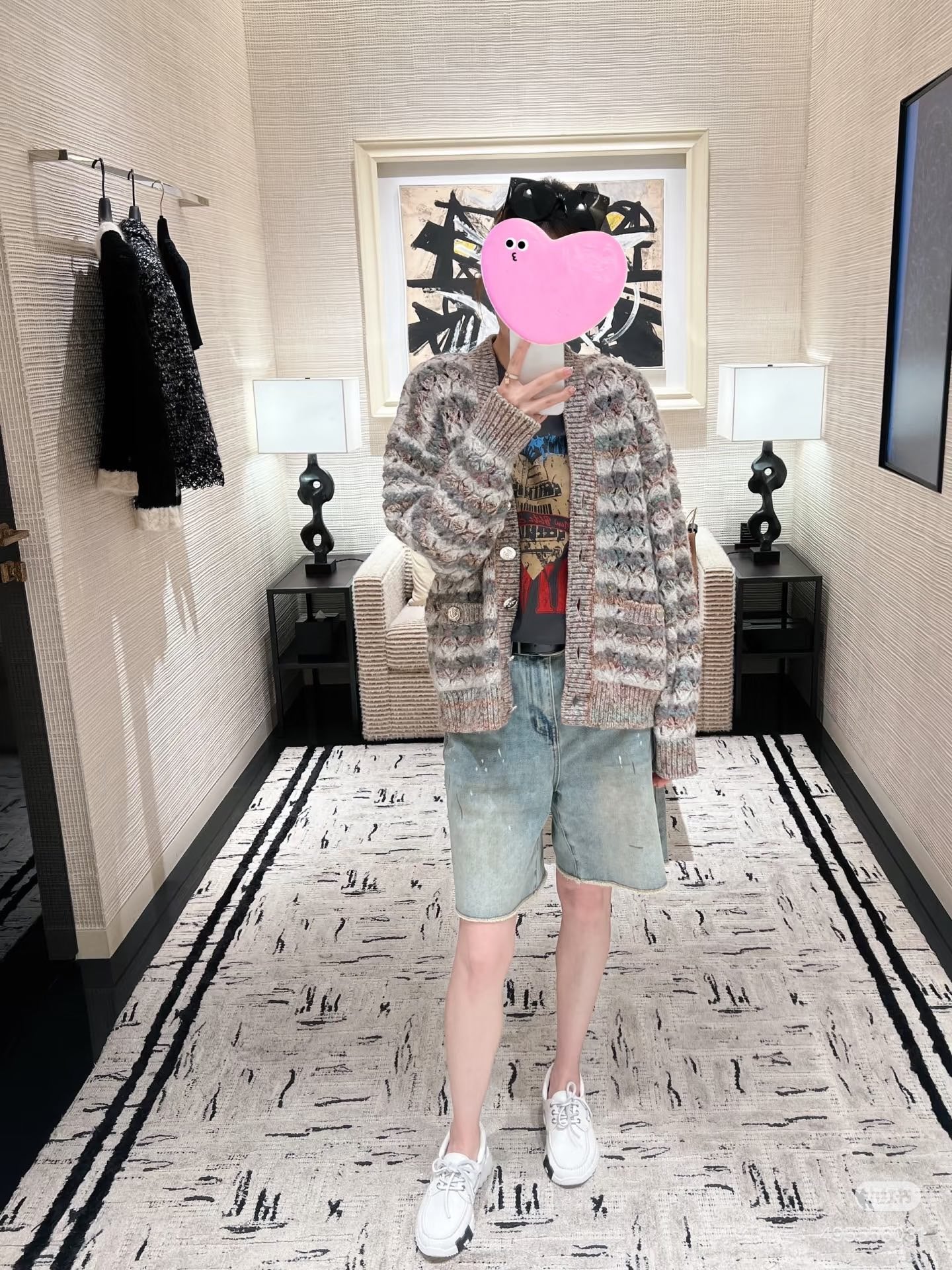 샤넬 울 캐시미어 셋업