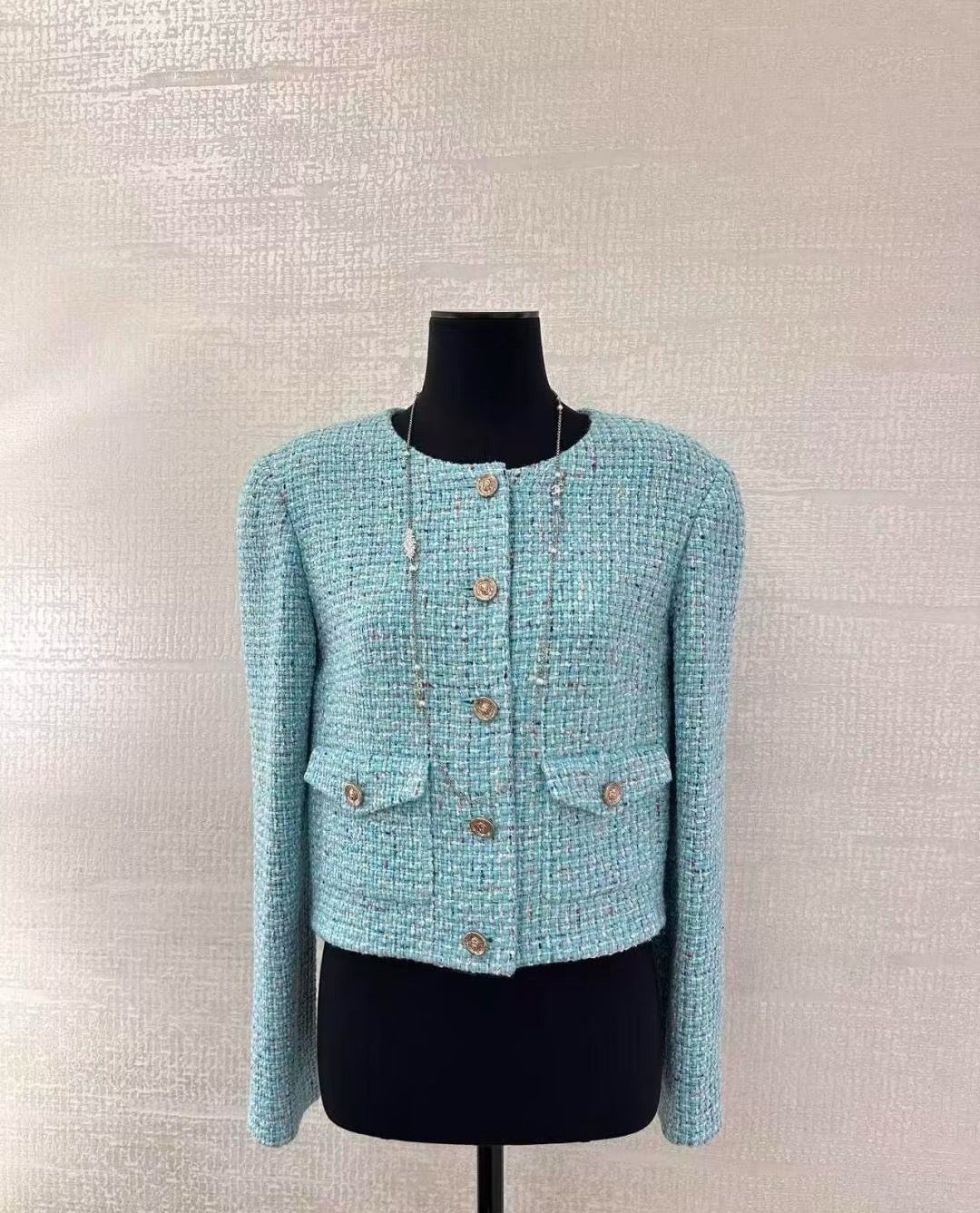 샤넬 빈티지 트위드 자켓