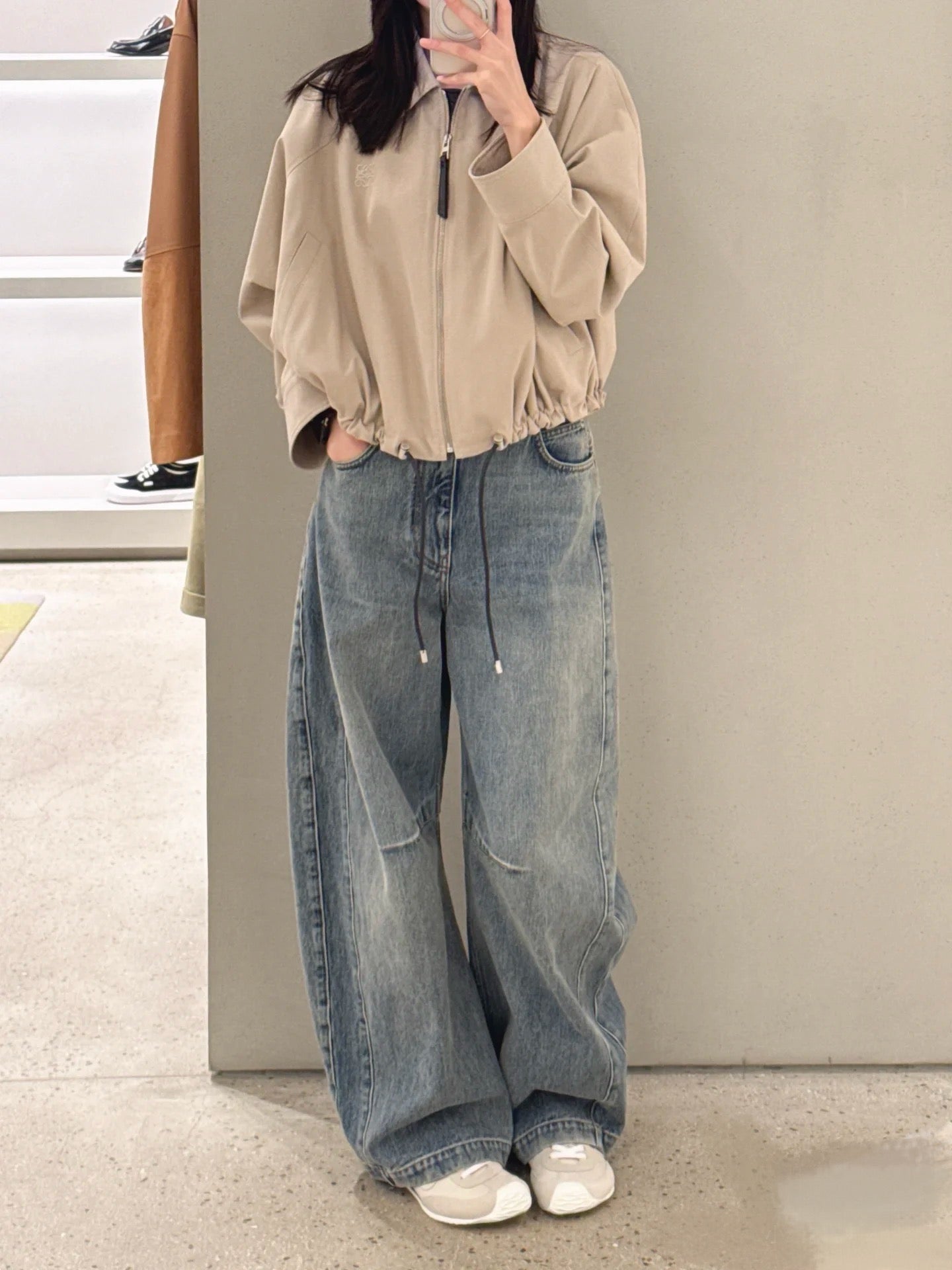 로에베 벌룬 자켓