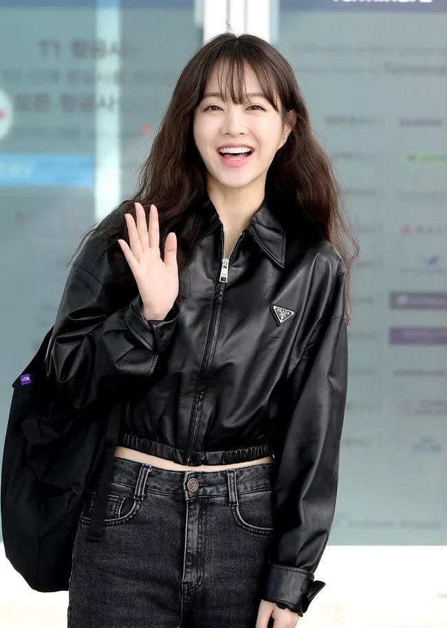 프라다 가죽 자켓