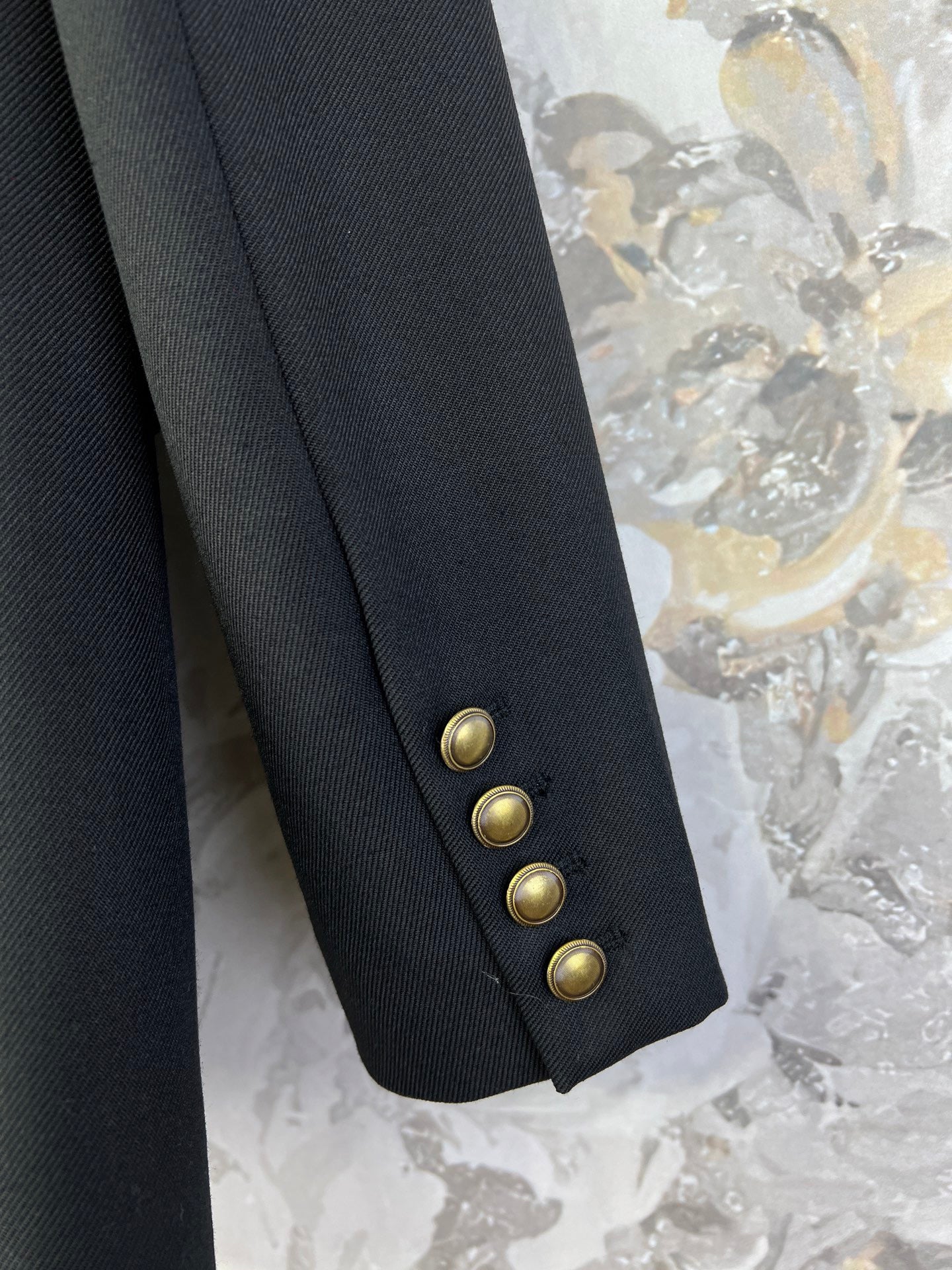 생로랑 더블 브레스트 자켓