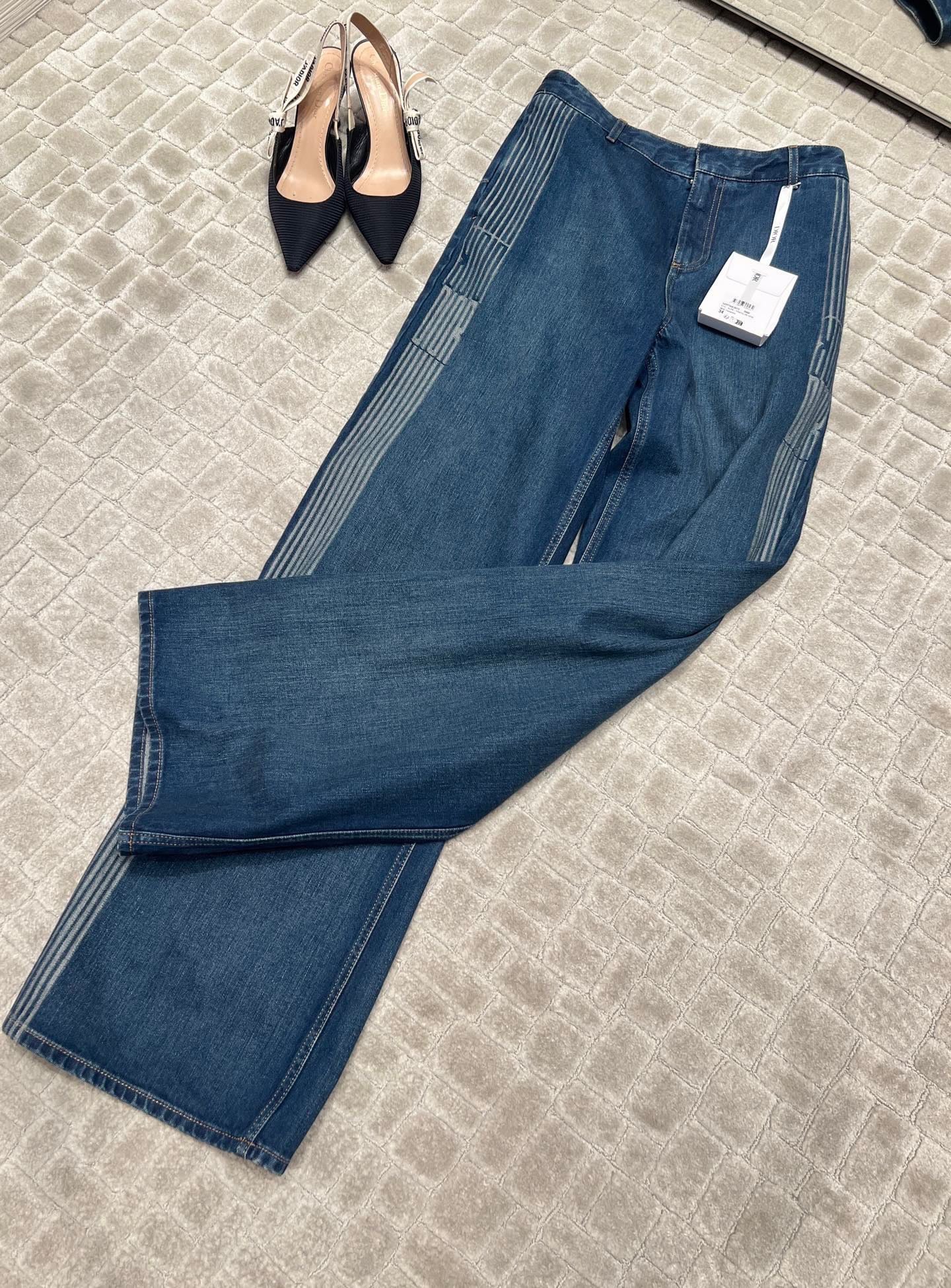 디올 그라피크 코튼 데님