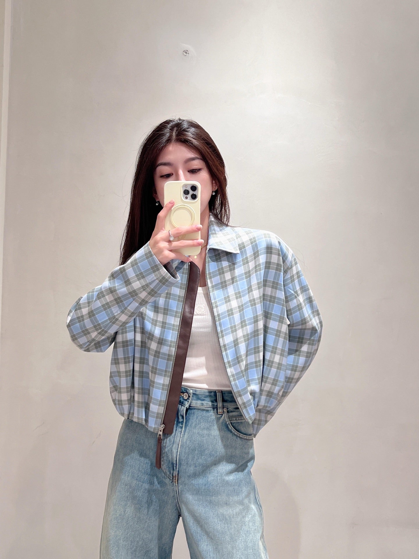로에베 울 블렌드 드레이프 자켓