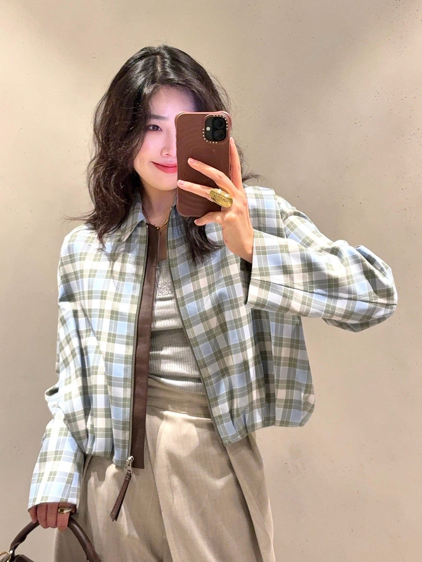 로에베 울 블렌드 드레이프 자켓