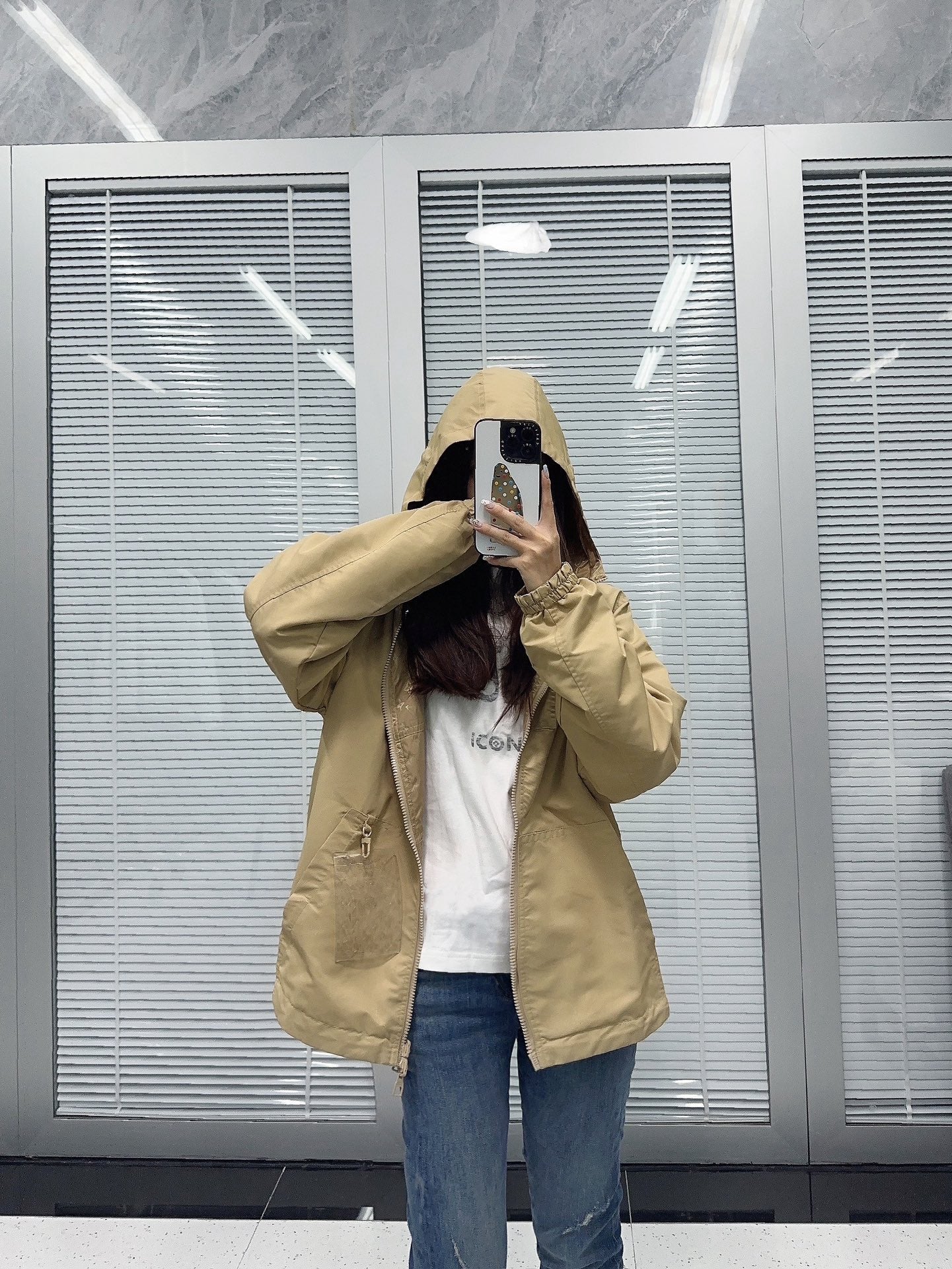 루이비통 모노그램 리버시블 나일론 윈드브레이커