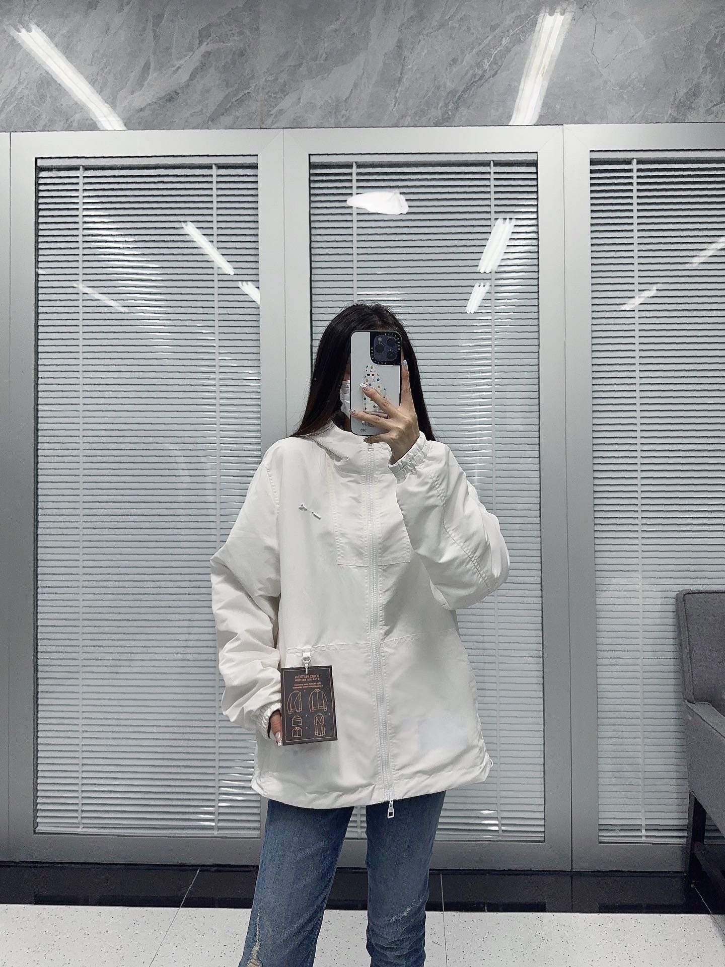 루이비통 모노그램 리버시블 나일론 윈드브레이커