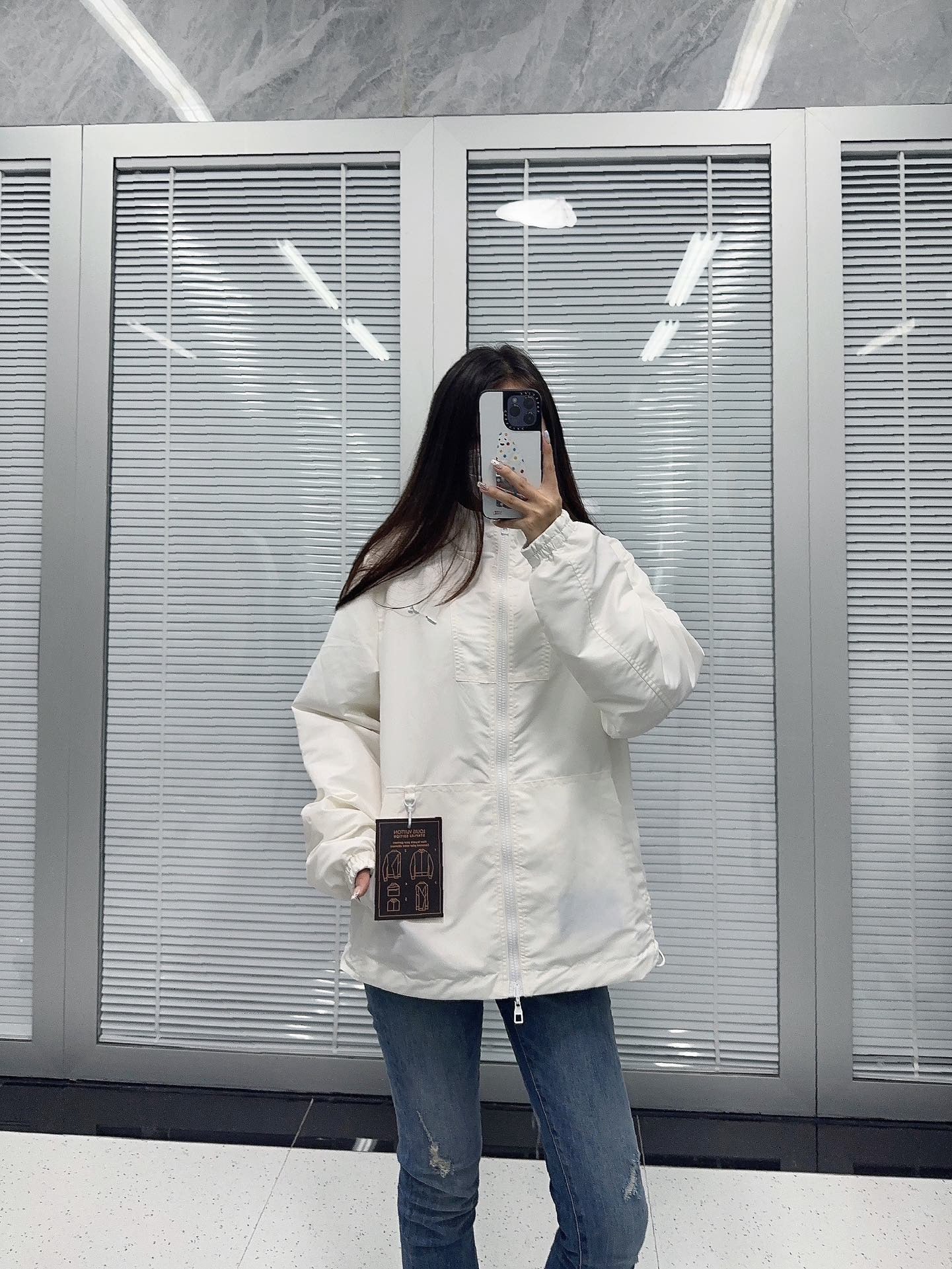 루이비통 모노그램 리버시블 나일론 윈드브레이커