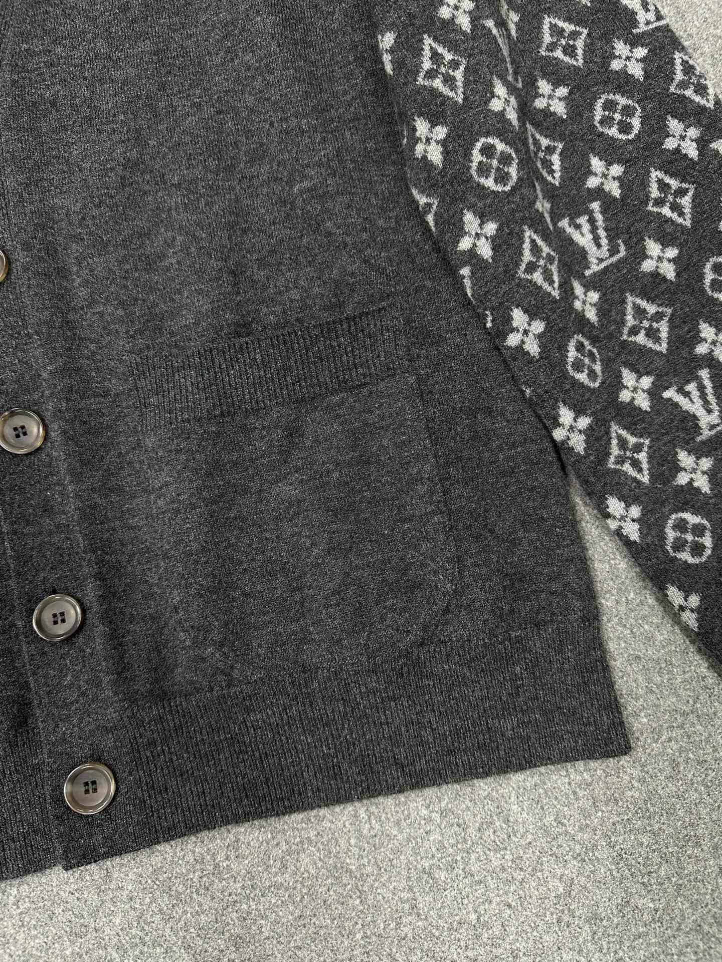 루이비통 믹스 캐시미어 가디건