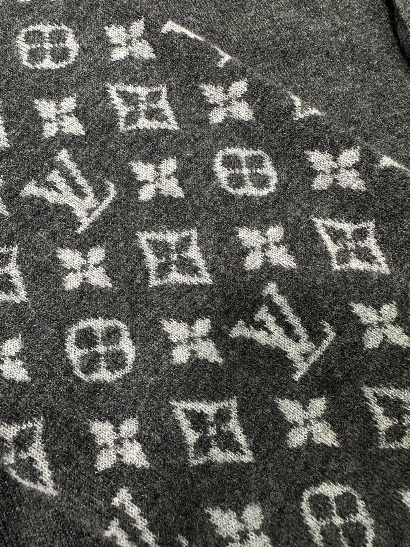 루이비통 믹스 캐시미어 가디건