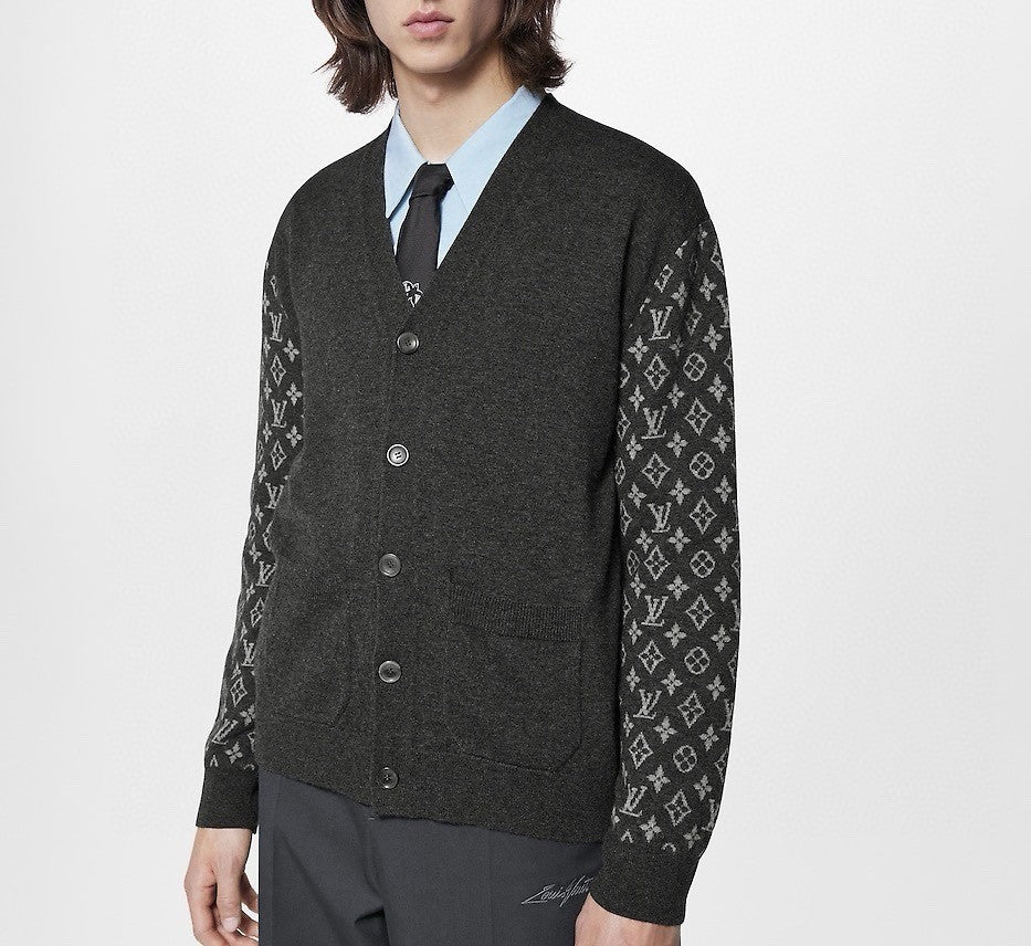 루이비통 믹스 캐시미어 가디건