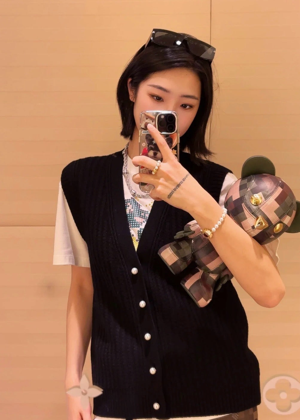 루이비통 울 니트 언더셔츠