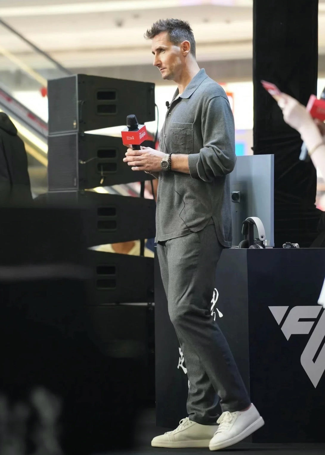 루이비통 코튼 오버셔츠 니트