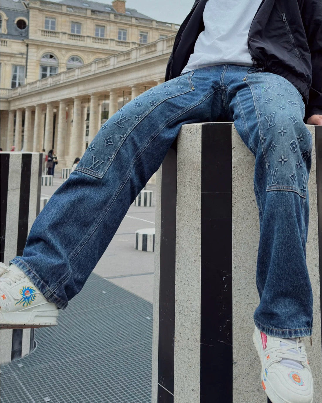 루이비통 카펜터 팬츠