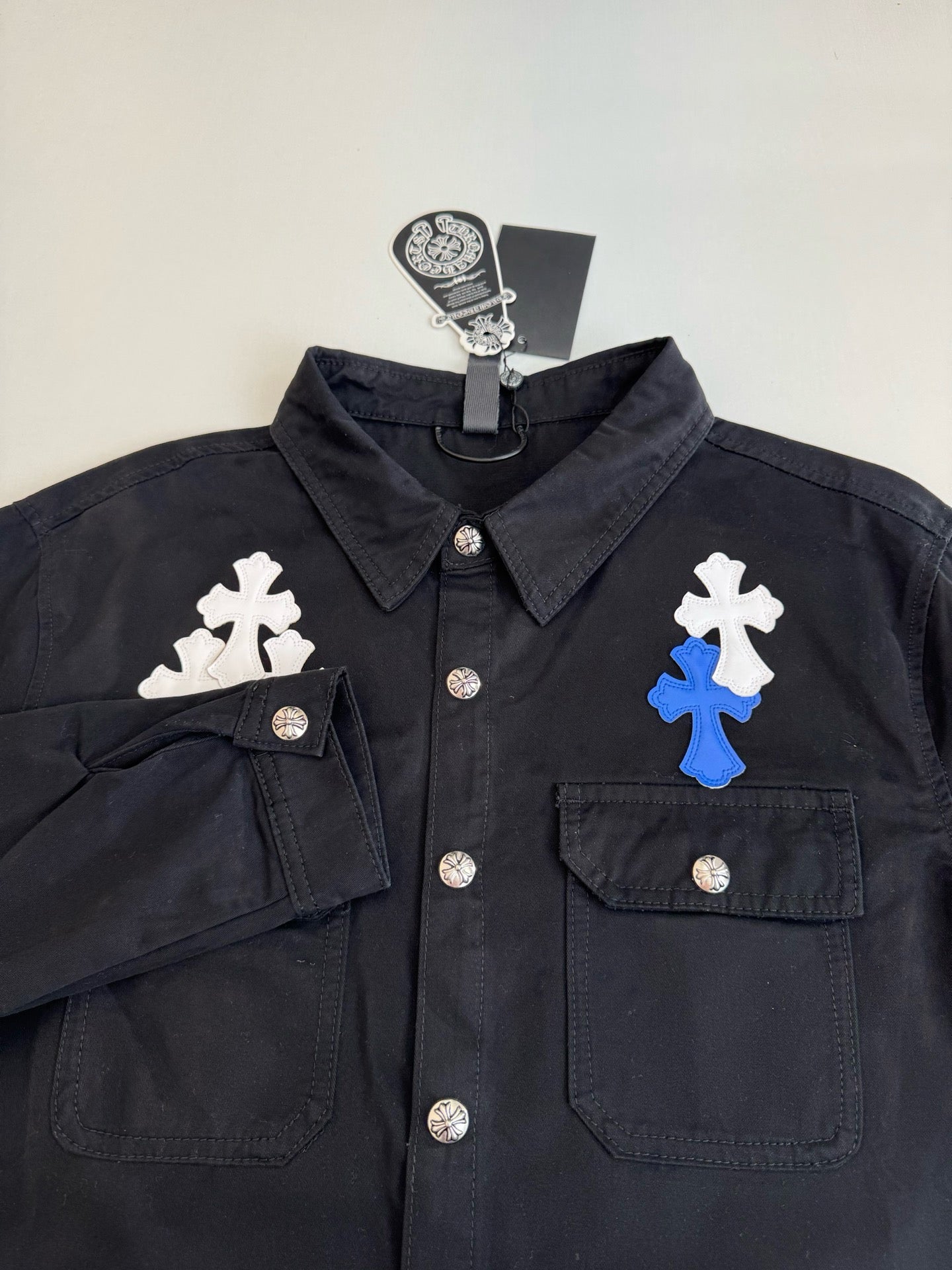 크롬하츠 데님 자켓