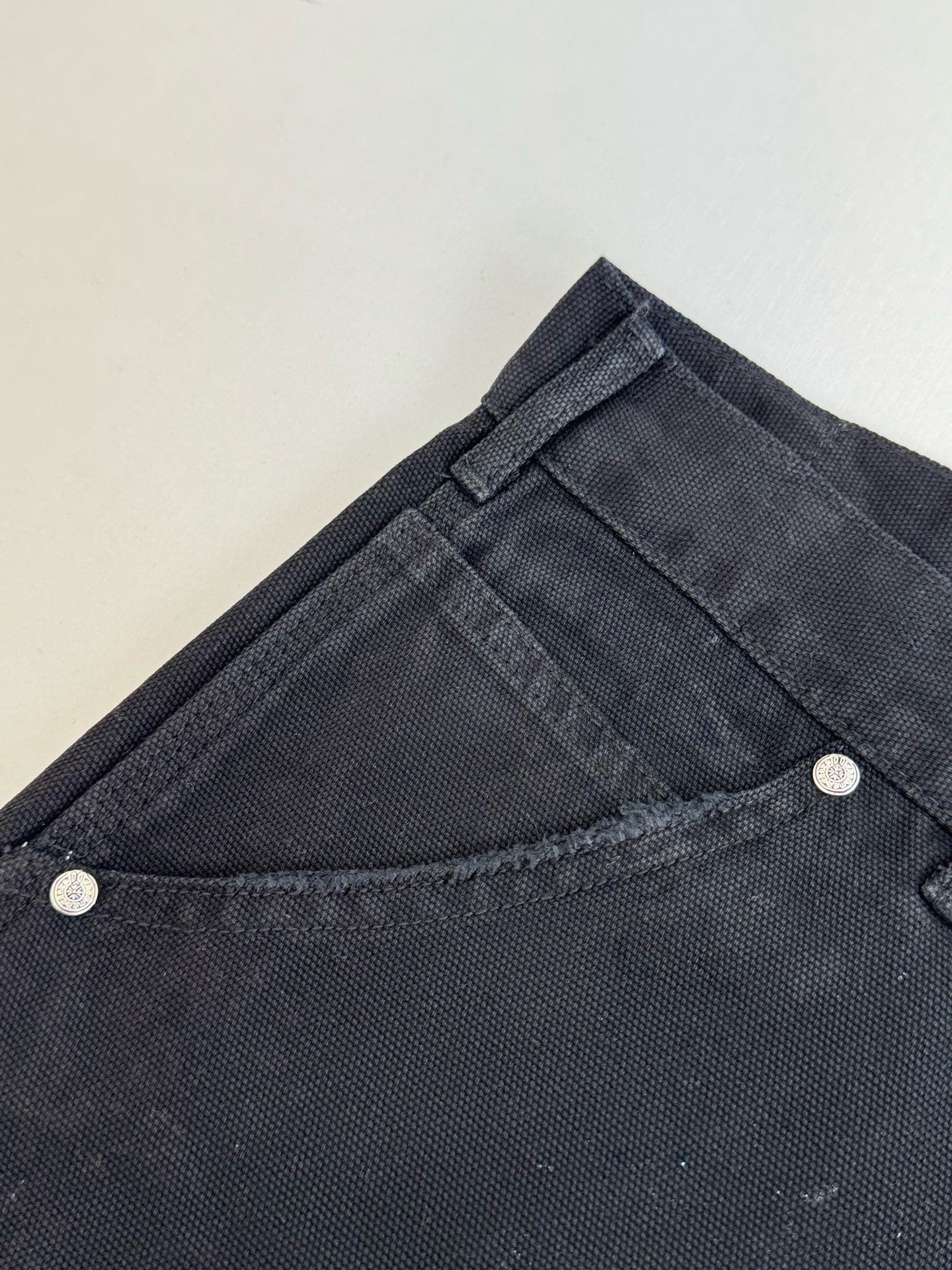 크롬하츠 로고 데님 팬츠