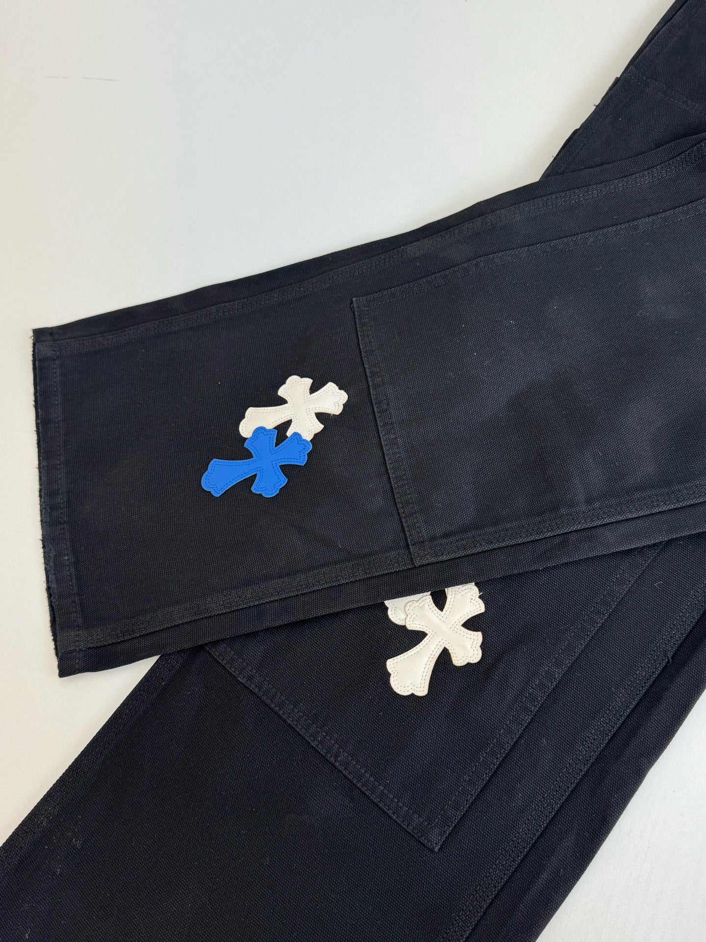 크롬하츠 로고 데님 팬츠