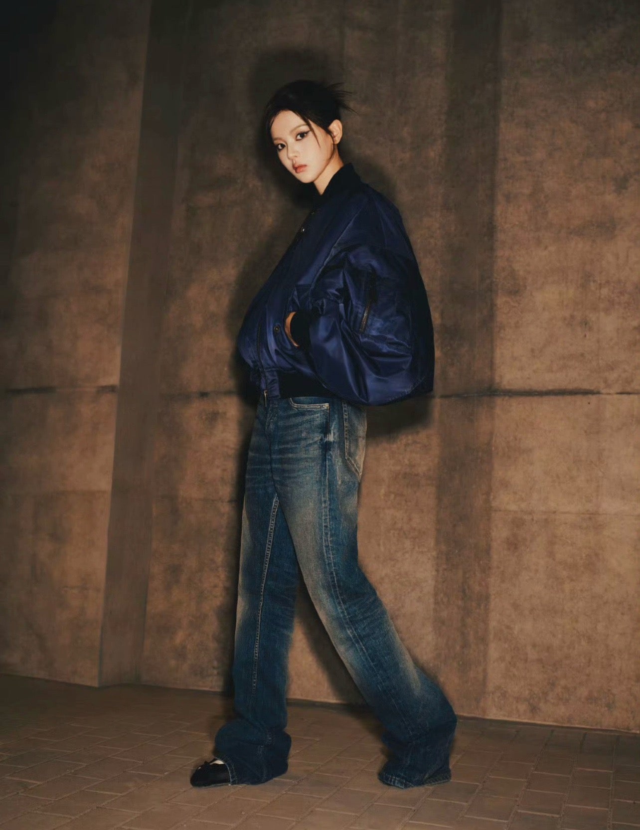 발렌시아가 트러커 자켓