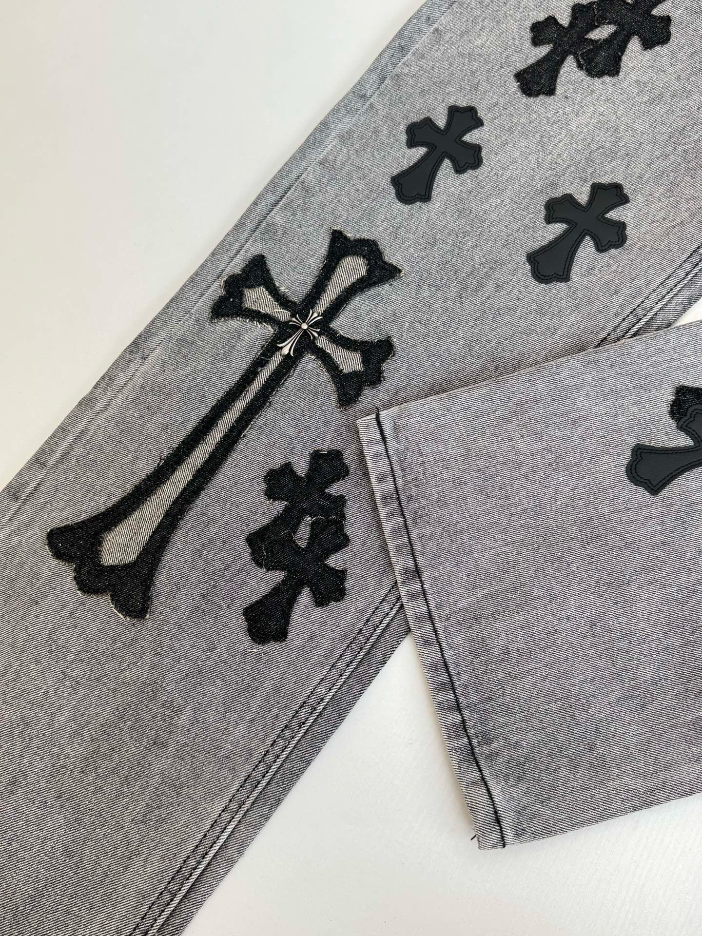 크롬하츠 빈티지 캐주얼 데님 팬츠