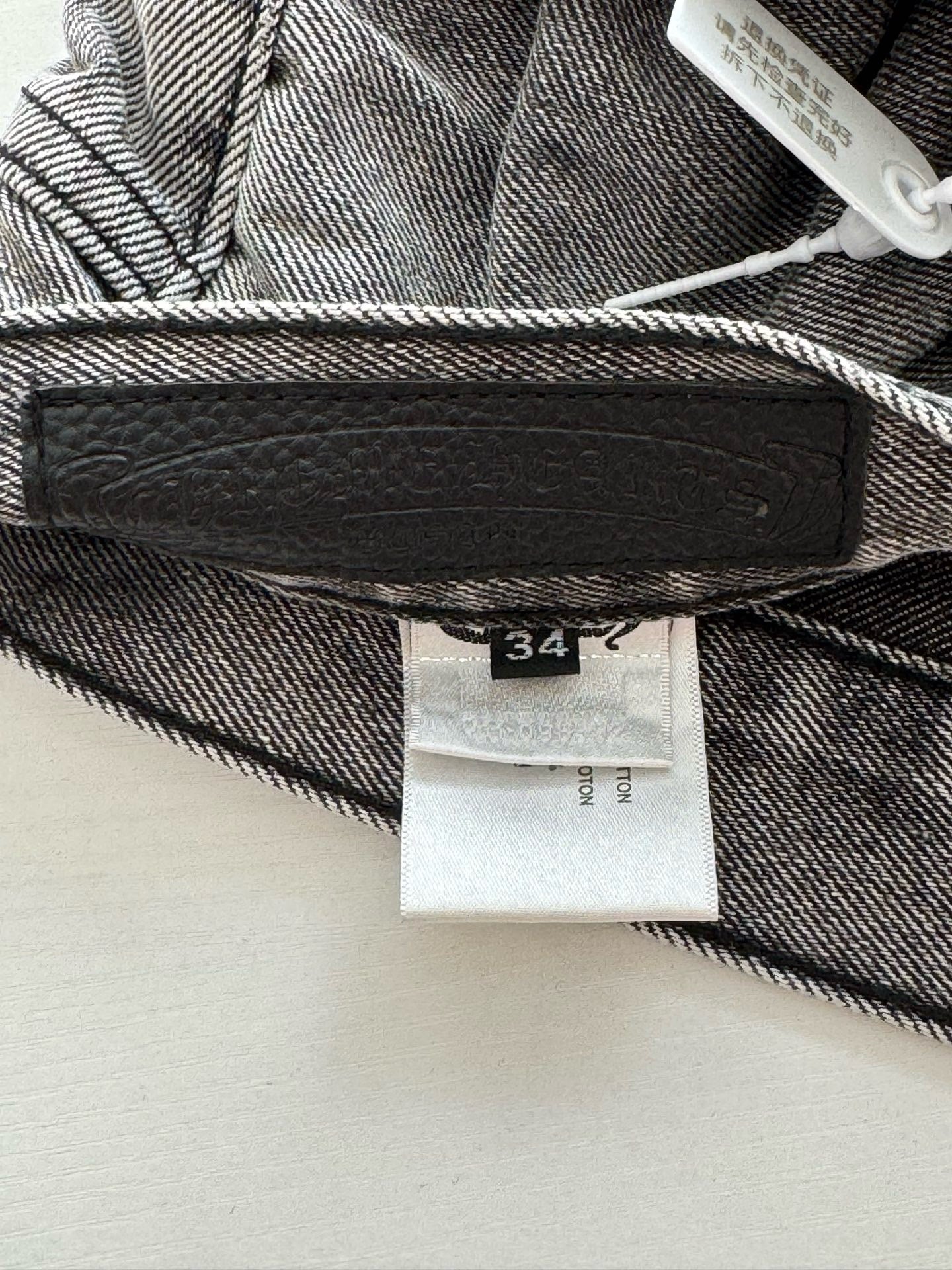 크롬하츠 빈티지 캐주얼 데님 팬츠