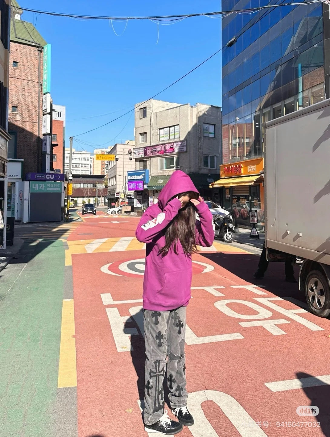 크롬하츠 빈티지 캐주얼 데님 팬츠