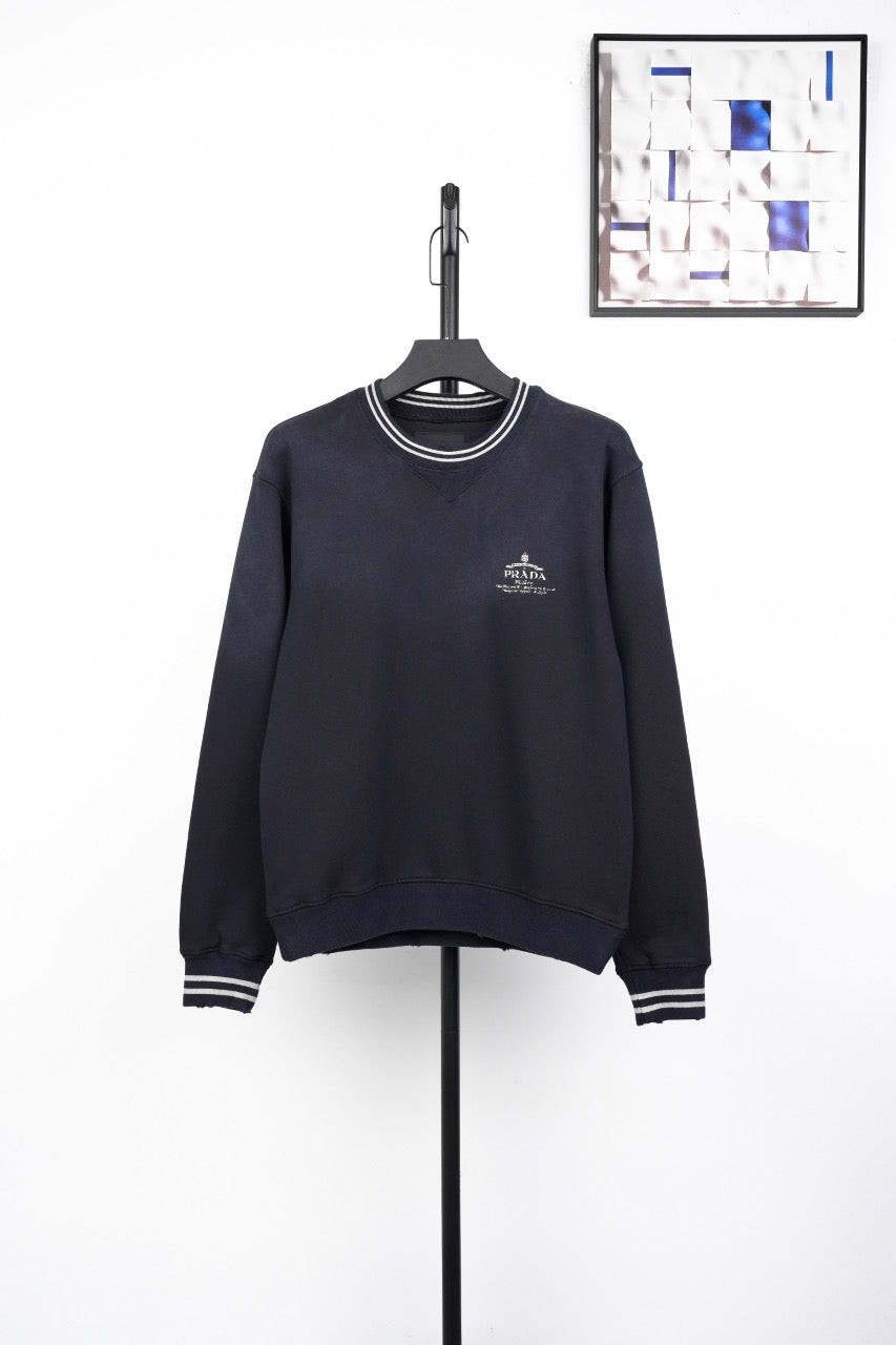 프라다 코튼 스웨트셔츠