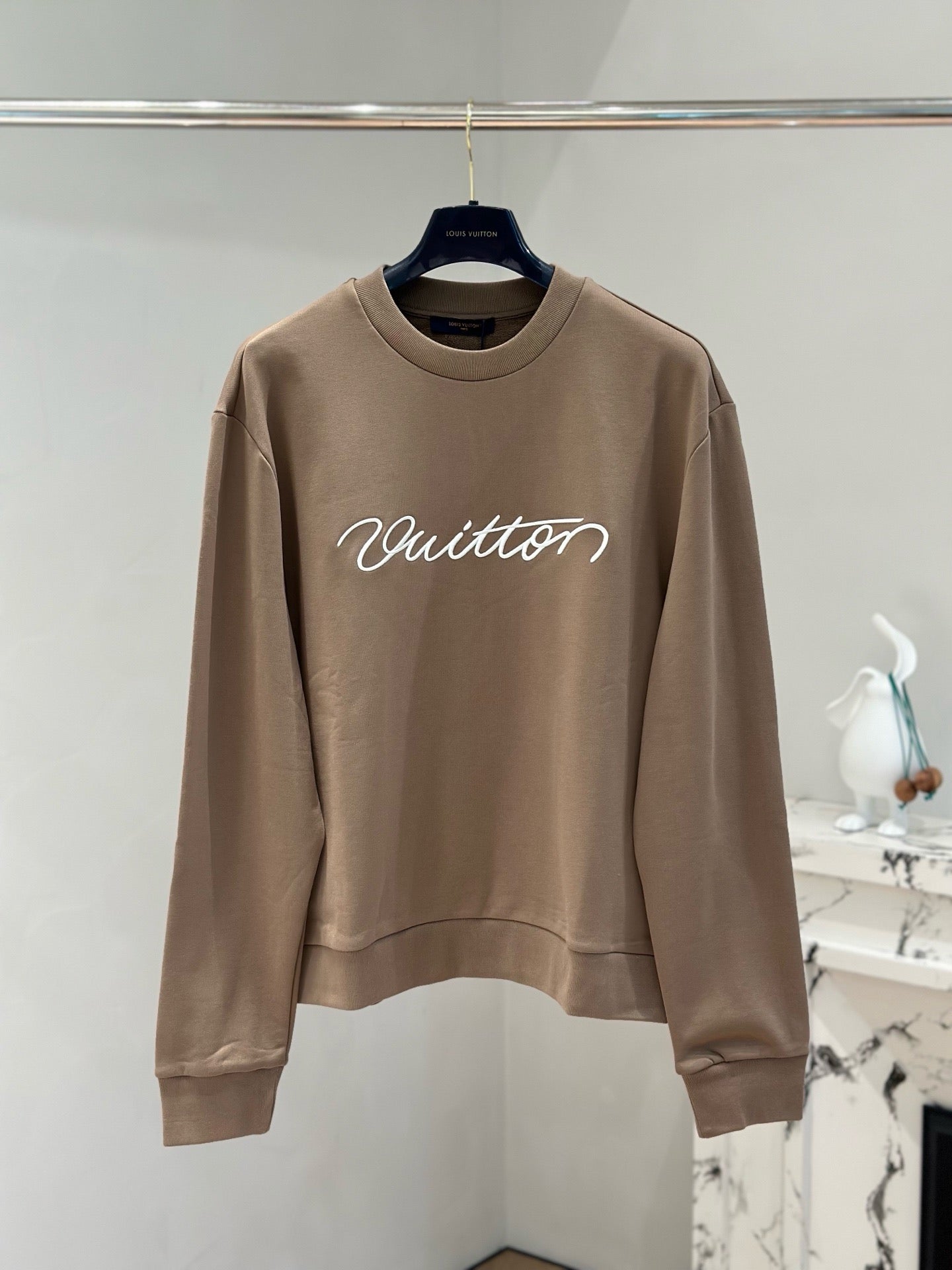 루이비통 엠브로이더드 코튼 크루넥