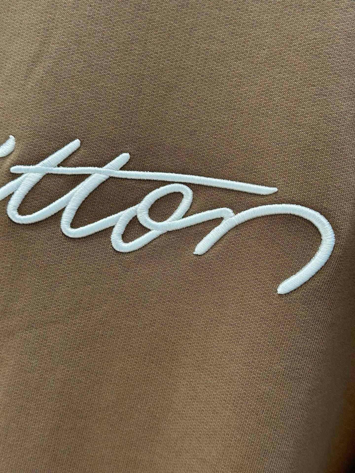 루이비통 엠브로이더드 코튼 크루넥