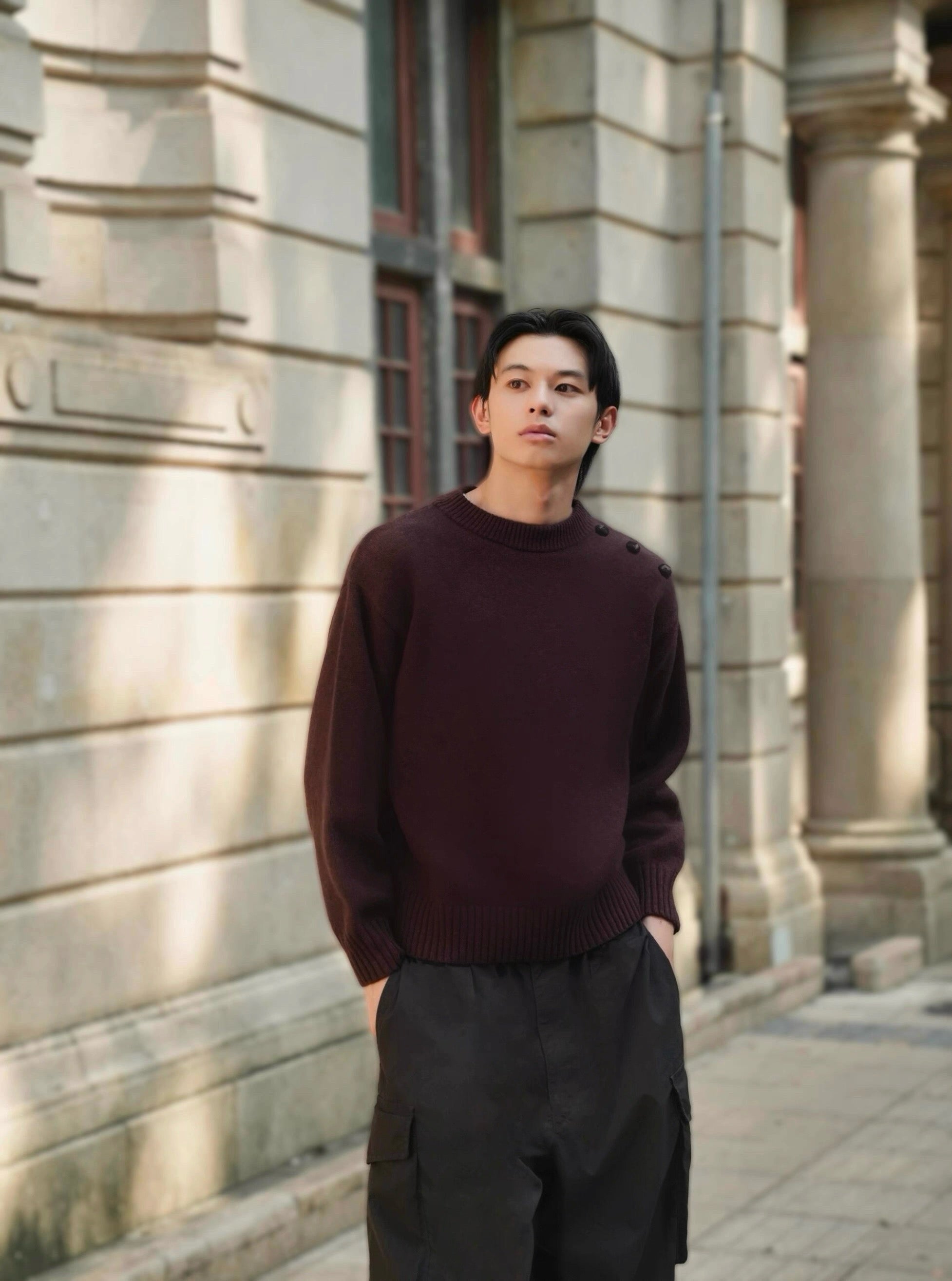 프라다 컴팩트 울 스웨터