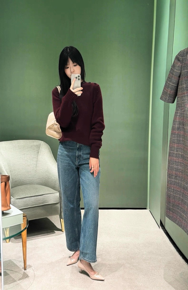 프라다 컴팩트 울 스웨터