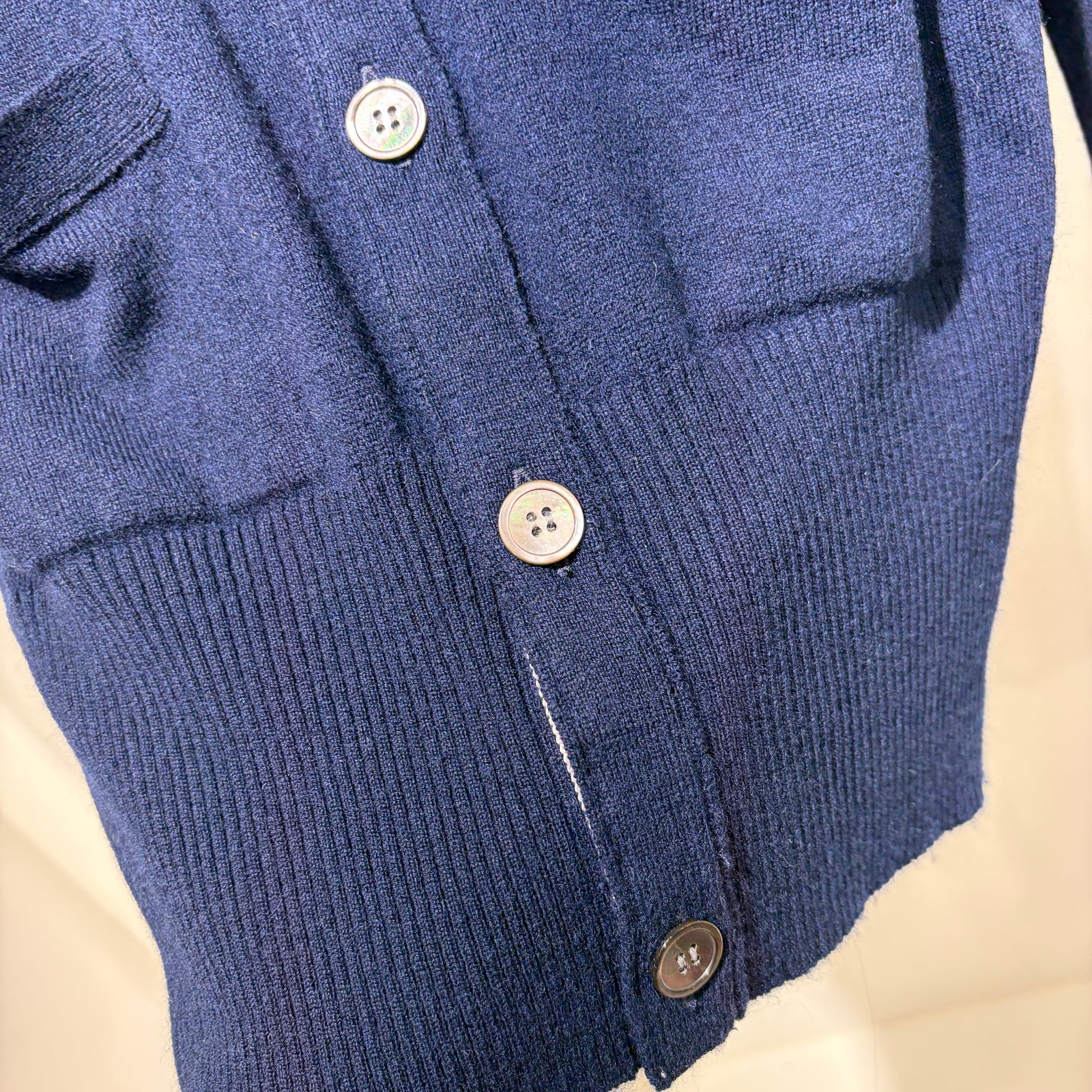 1% 톰브라운 캐시미어 가디건