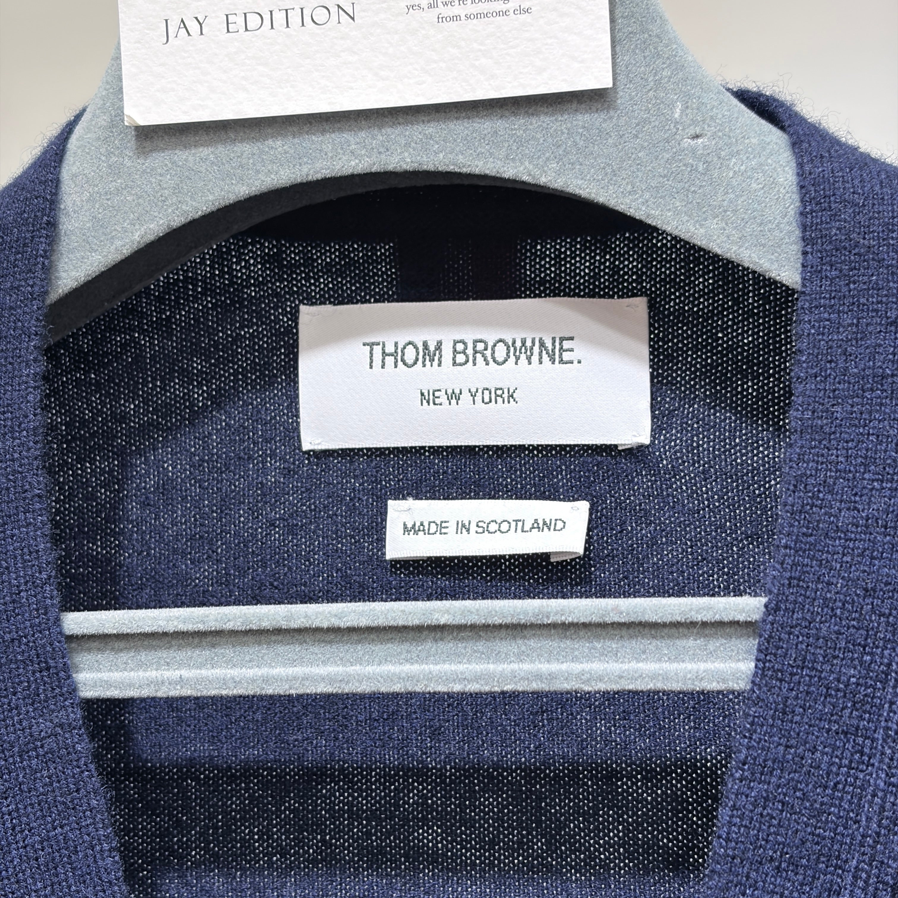 1% 톰브라운 캐시미어 가디건