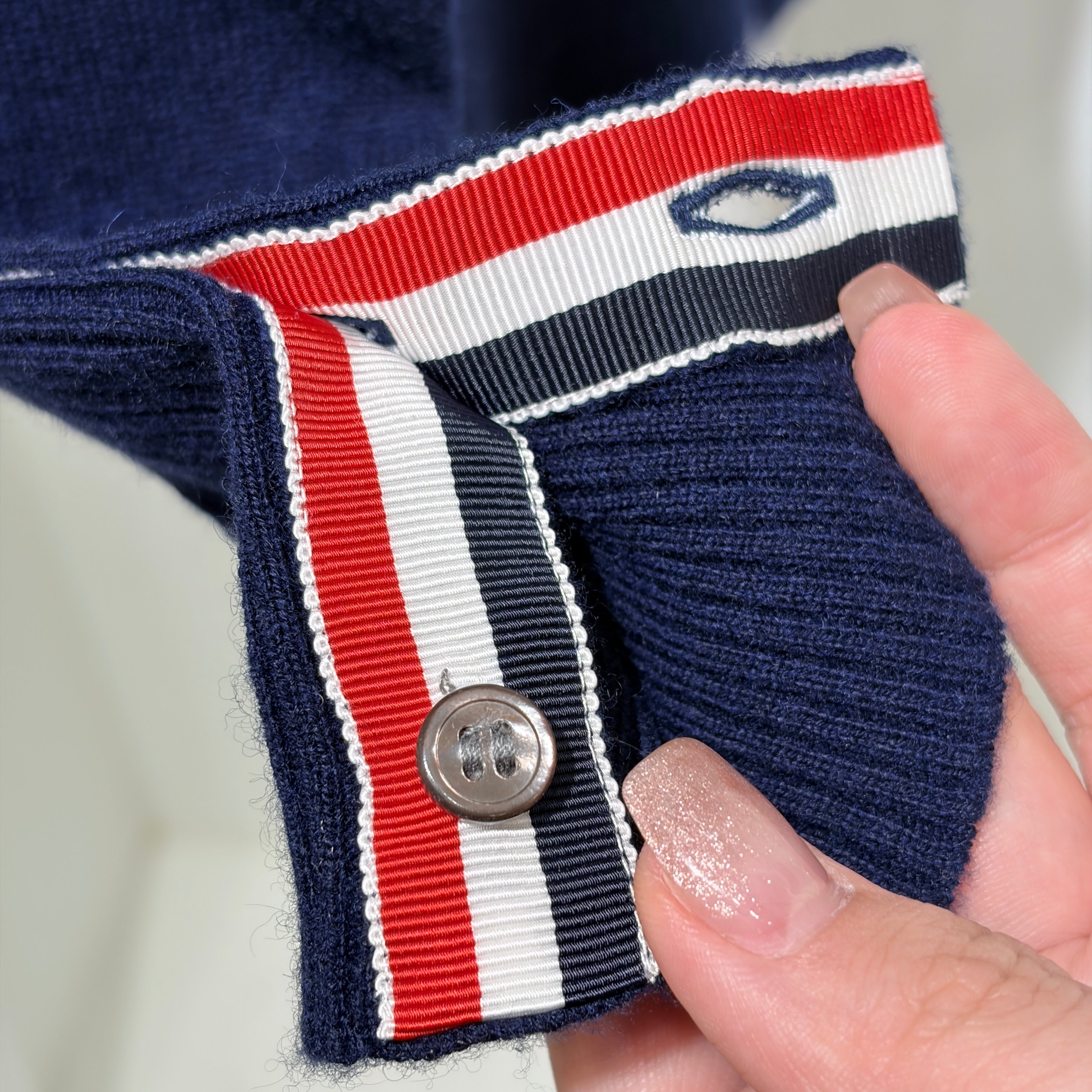 1% 톰브라운 캐시미어 가디건