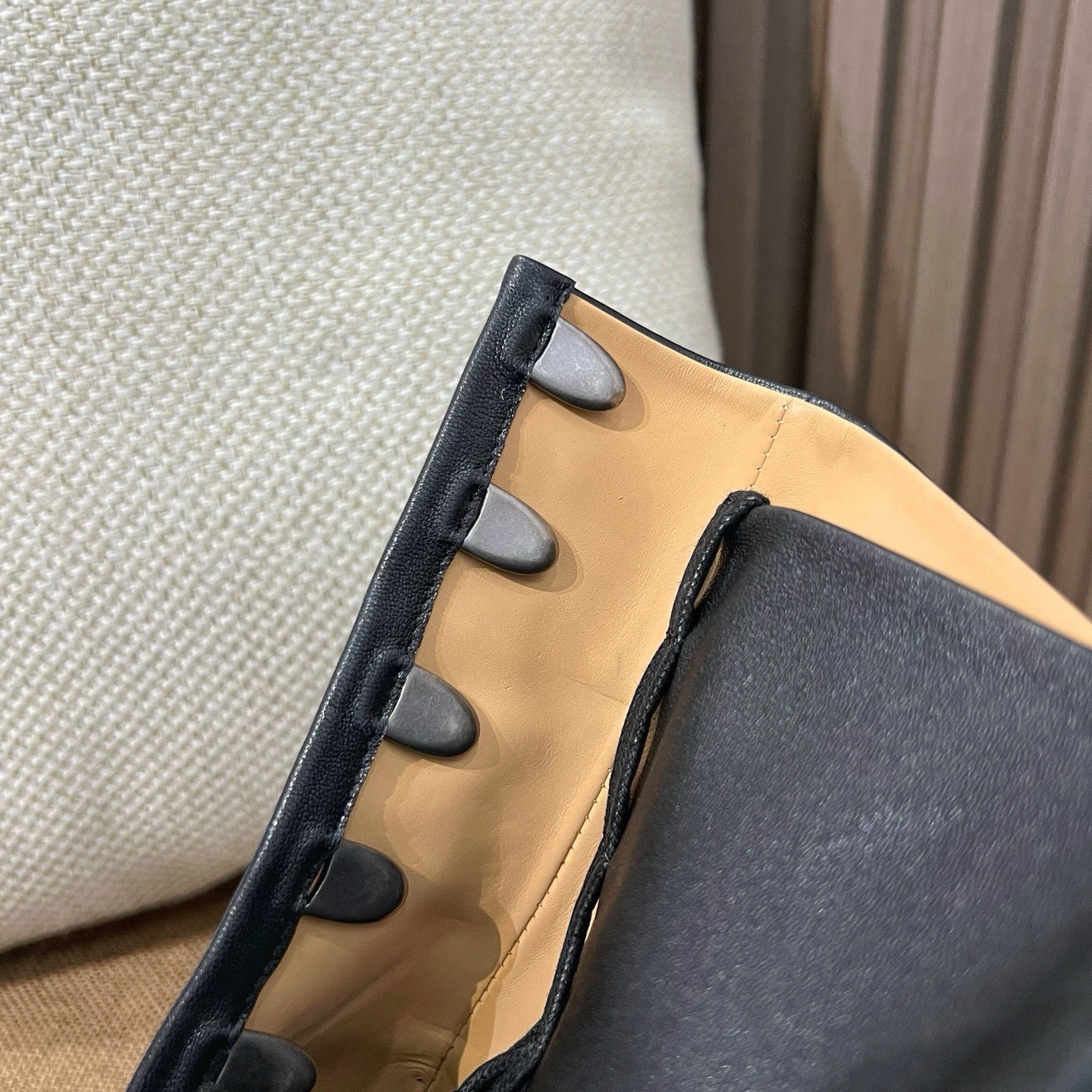 메종 마르지엘라 레더 타비 부츠