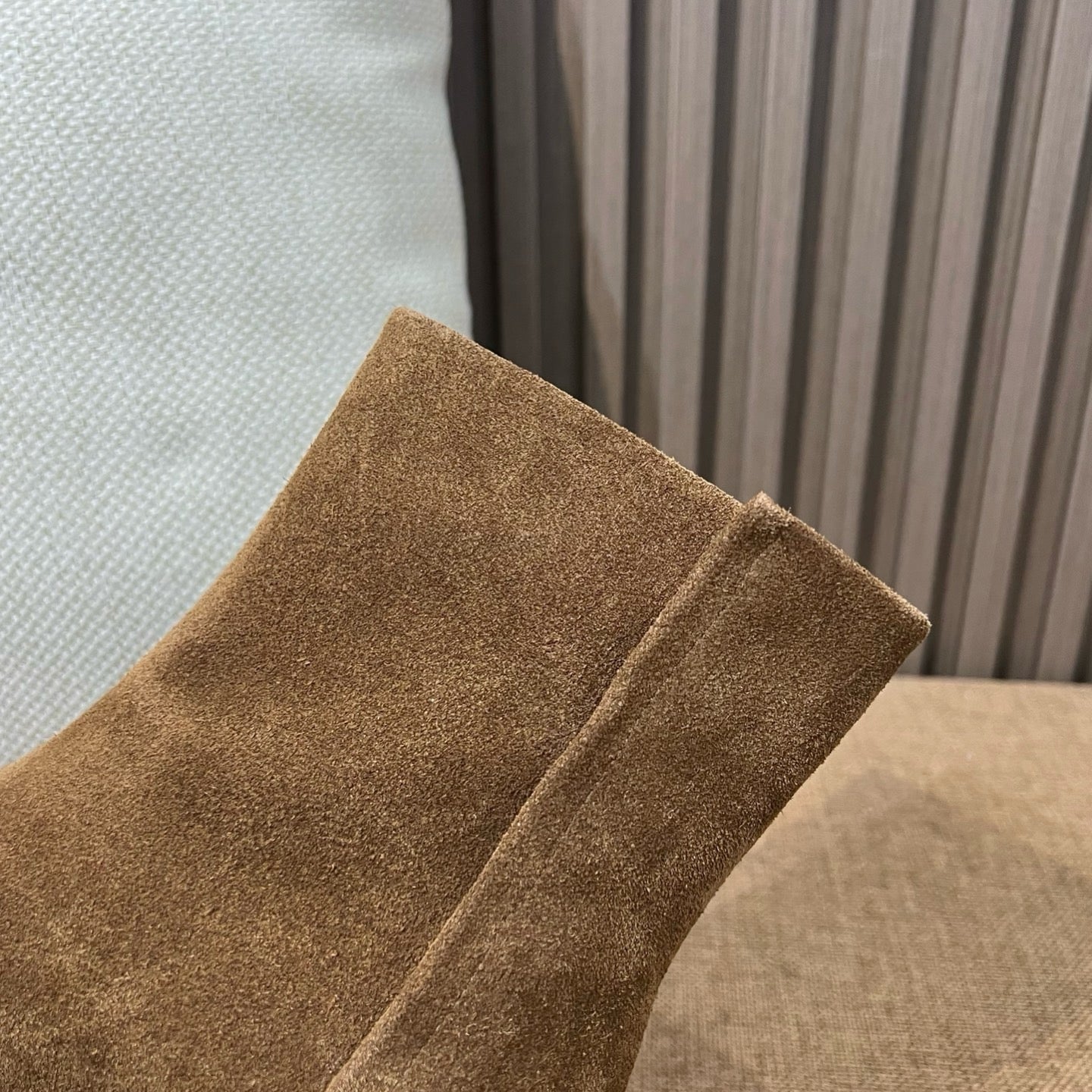 메종 마르지엘라 레더 타비 부츠