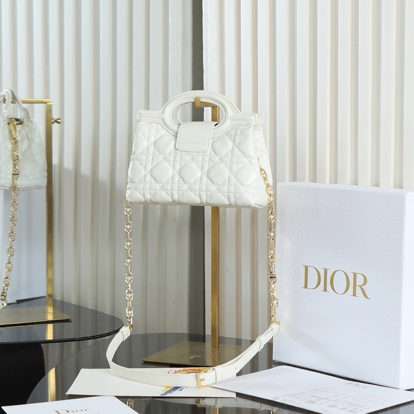 디올 Jolie 탑 핸들 미니 백